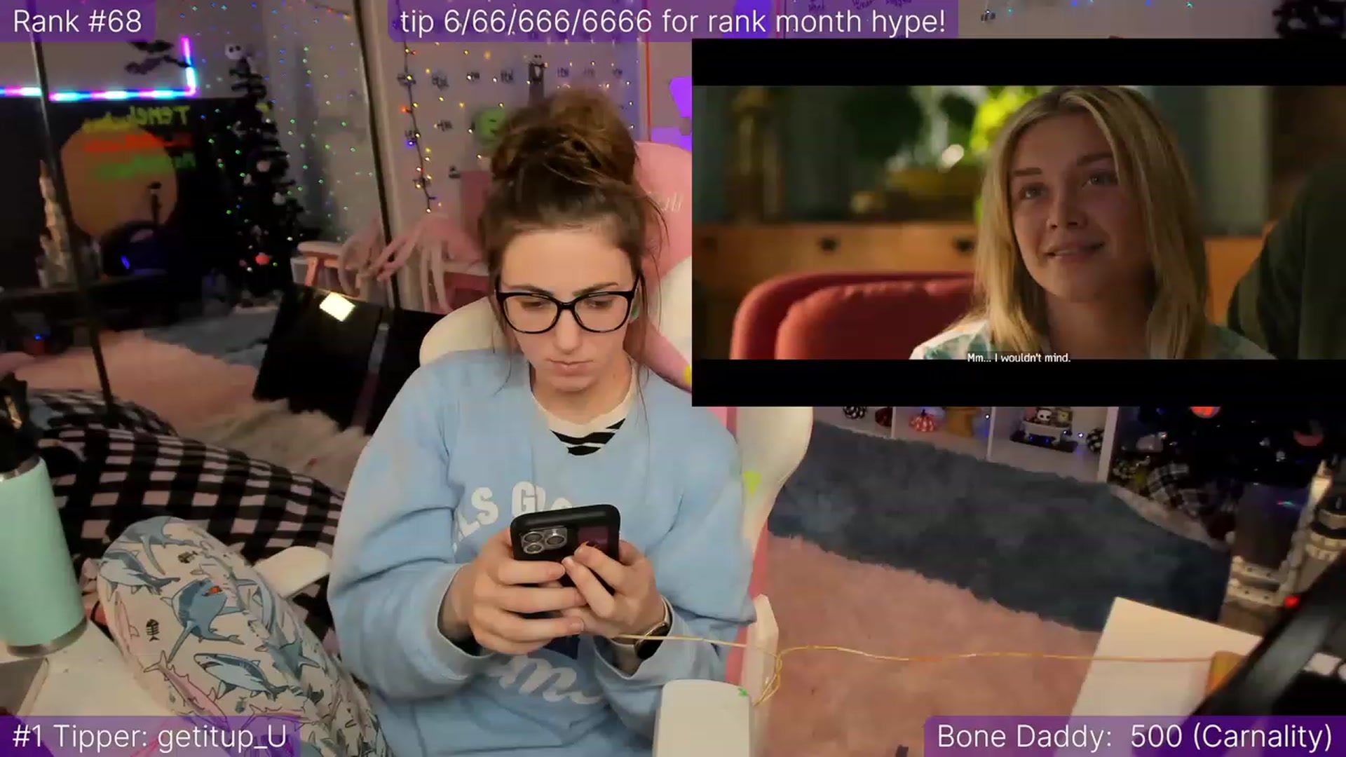 Gallery image thumbnail from TheSharkQueen's myfreecams stream on, 12/09/2022, 15:15 image 11 of 20