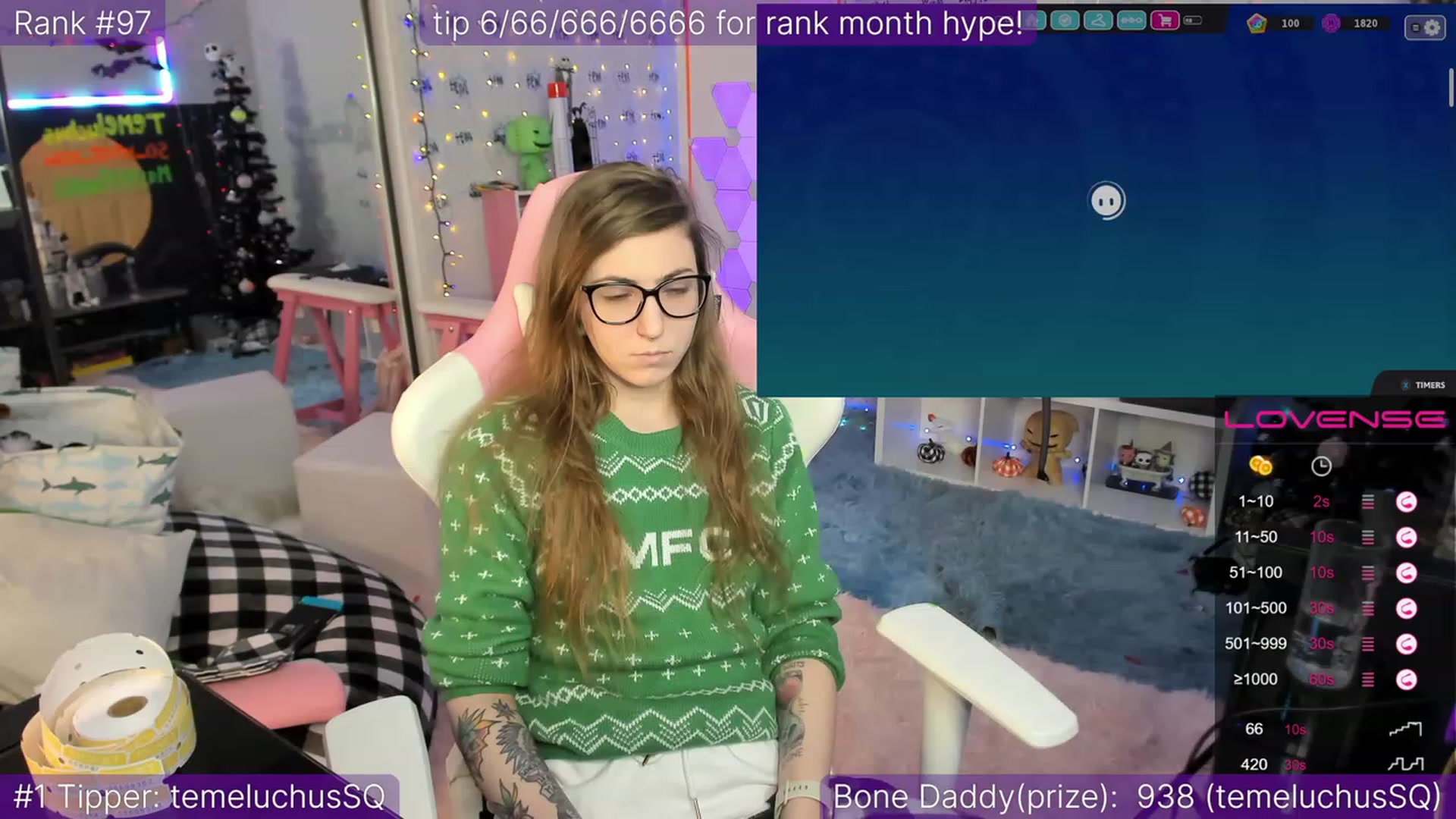 Gallery image thumbnail from TheSharkQueen's myfreecams stream on, 12/13/2022, 05:00 image 10 of 20