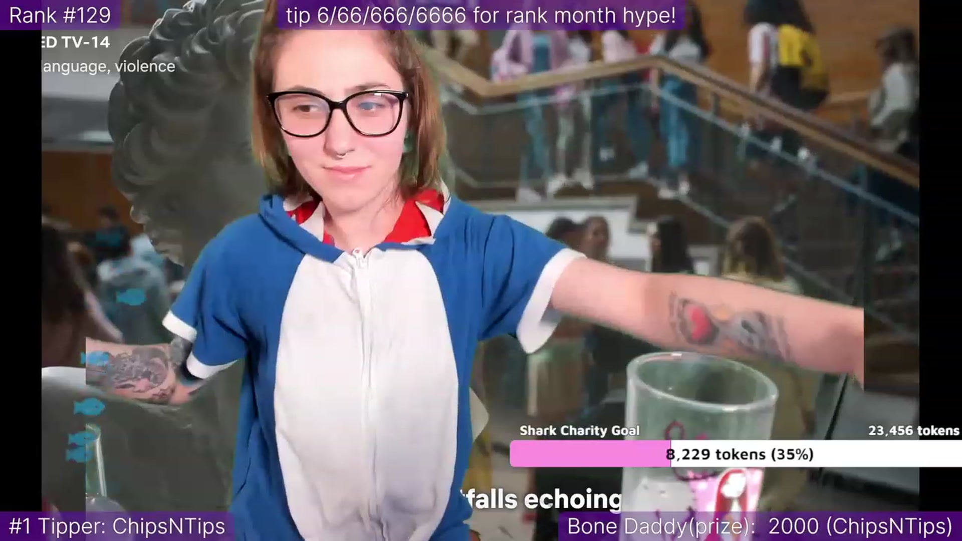 Gallery image thumbnail from TheSharkQueen's myfreecams stream on, 12/25/2022, 07:37 image 20 of 20