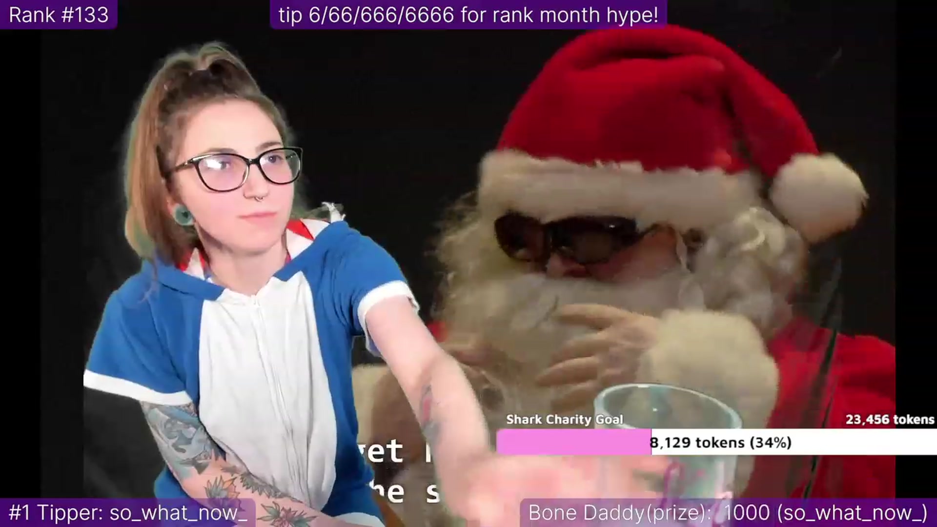 Gallery image thumbnail from TheSharkQueen's myfreecams stream on, 12/25/2022, 07:37 image 19 of 20
