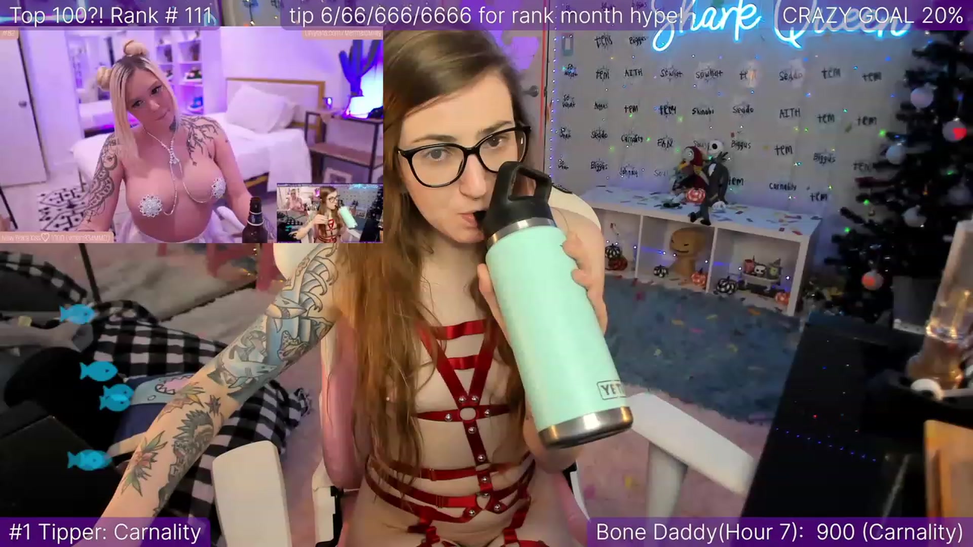 Gallery image thumbnail from TheSharkQueen's myfreecams stream on, 01/01/2023, 06:17 image 12 of 20