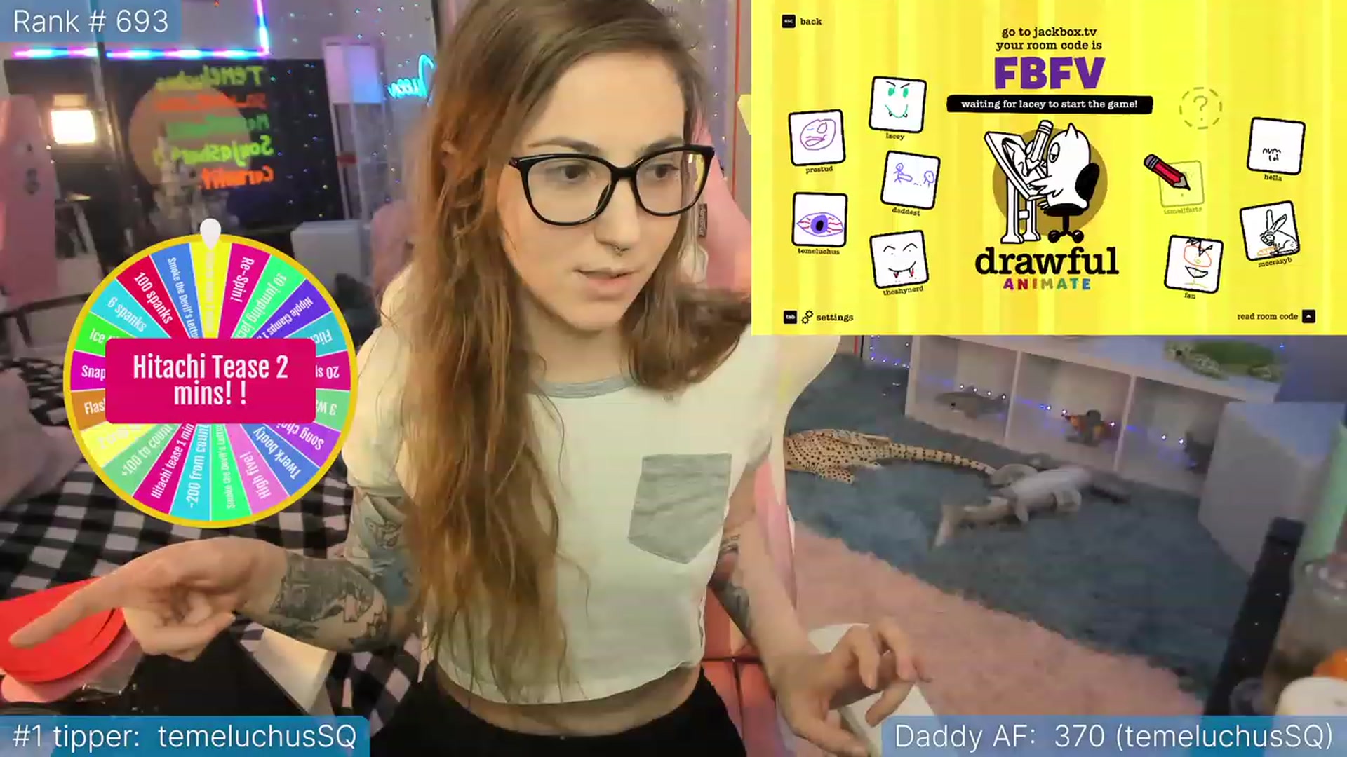 Gallery image thumbnail from TheSharkQueen's myfreecams stream on, 02/14/2023, 04:02 image 8 of 20