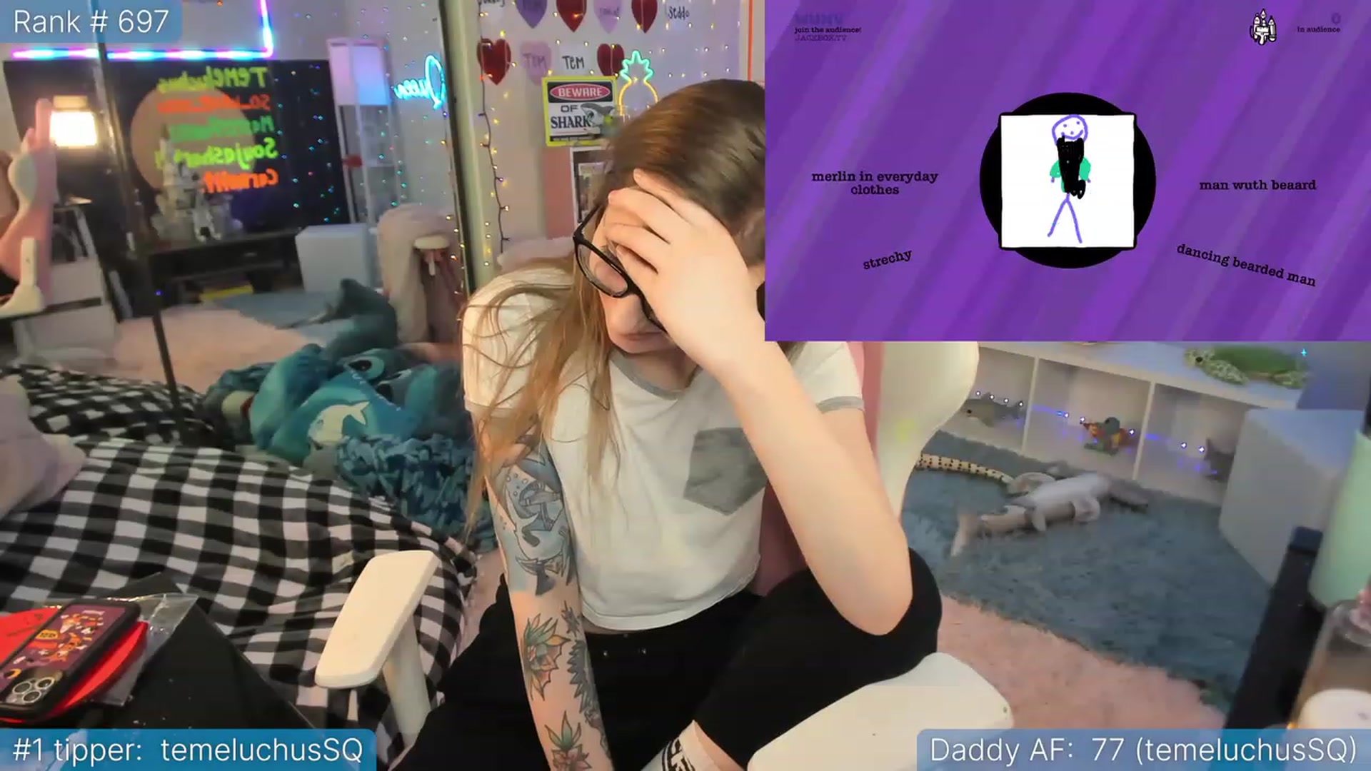 Gallery image thumbnail from TheSharkQueen's myfreecams stream on, 02/14/2023, 04:02 image 4 of 20