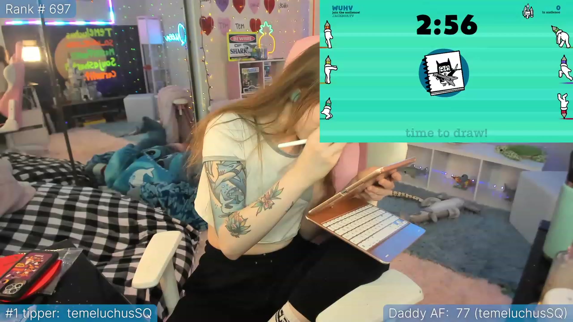 Gallery image thumbnail from TheSharkQueen's myfreecams stream on, 02/14/2023, 04:02 image 2 of 20