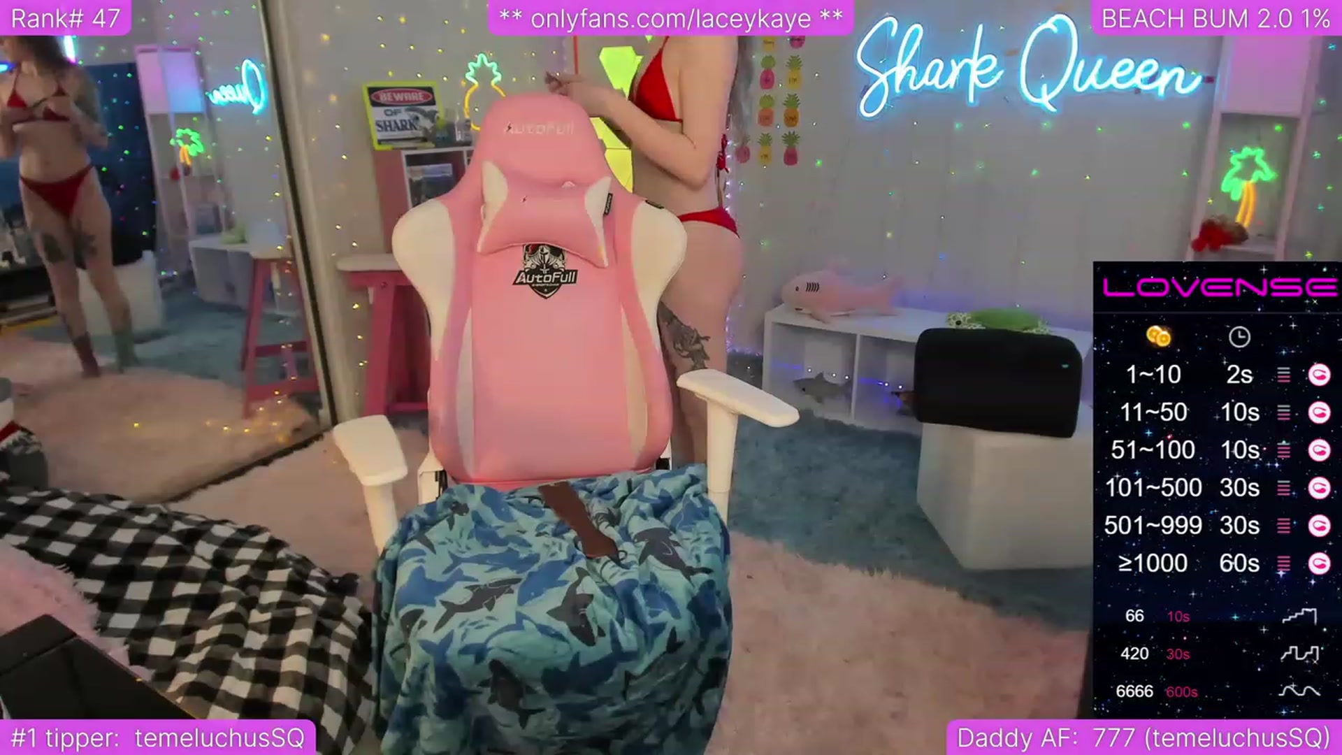 Gallery image thumbnail from TheSharkQueen's myfreecams stream on, 04/07/2023, 03:04 image 12 of 20