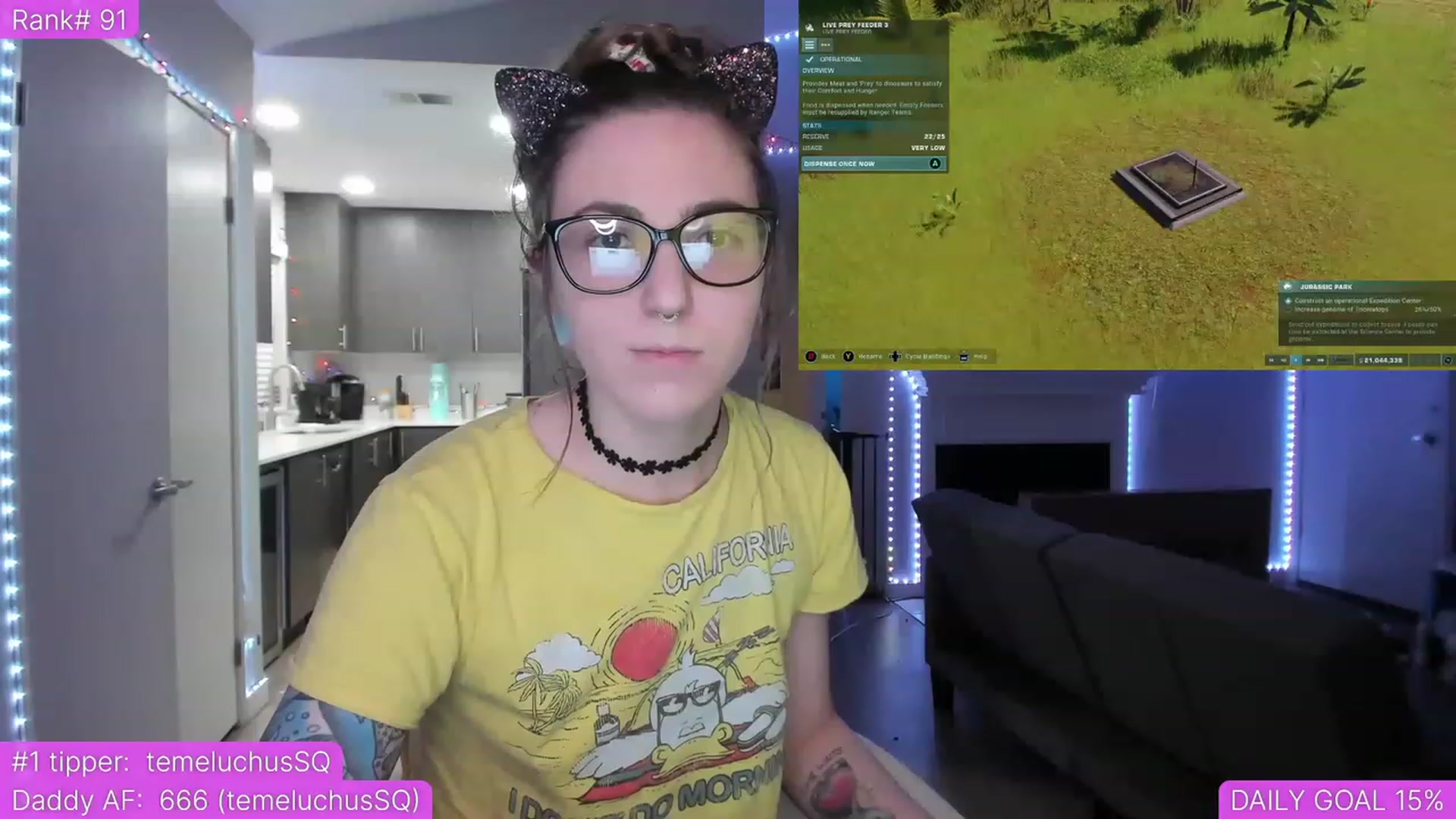 Gallery image thumbnail from TheSharkQueen's myfreecams stream on, 04/18/2023, 03:55 image 3 of 20