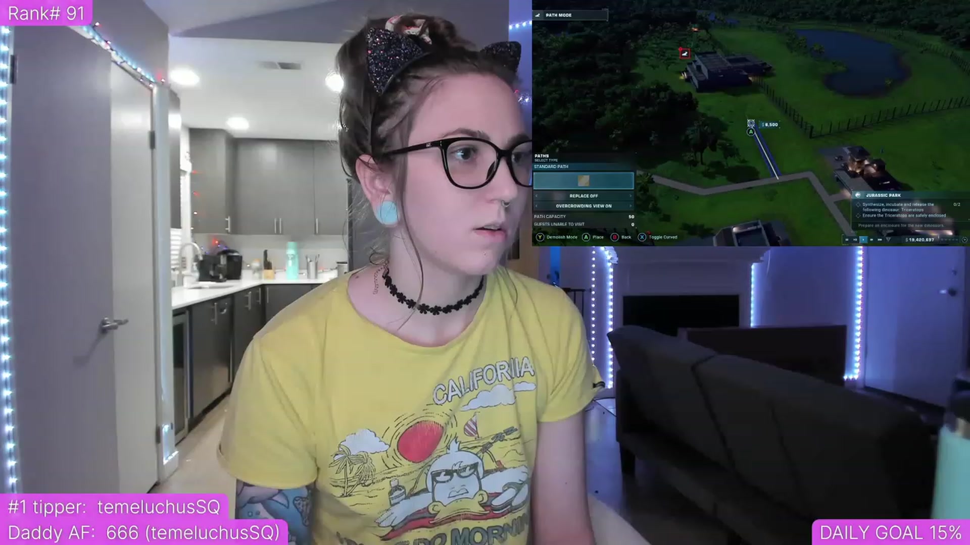 Gallery image thumbnail from TheSharkQueen's myfreecams stream on, 04/18/2023, 03:55 image 11 of 20