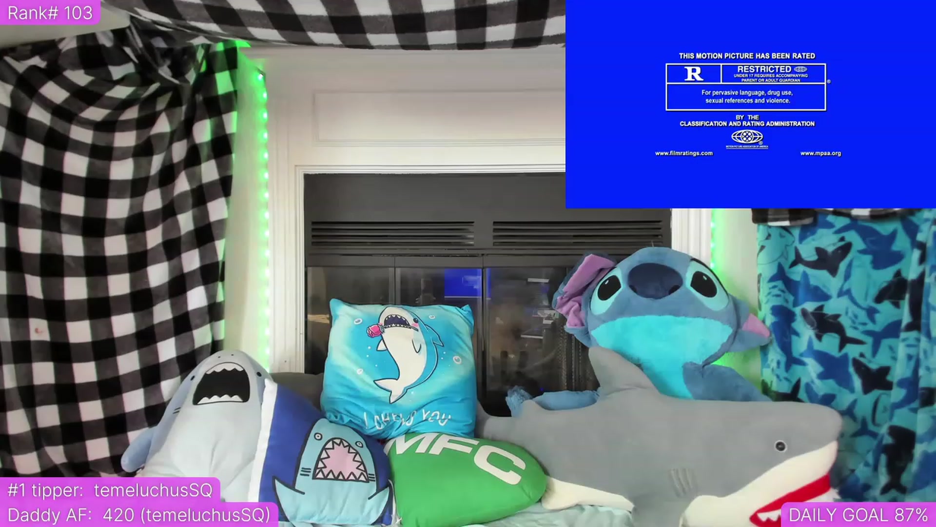 Gallery image thumbnail from TheSharkQueen's myfreecams stream on, 04/21/2023, 24:01 image 5 of 20