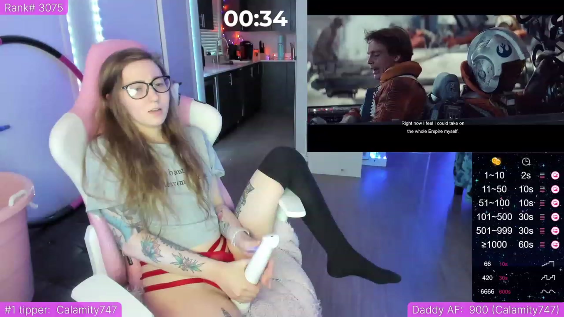 Gallery image thumbnail from TheSharkQueen's myfreecams stream on, 05/05/2023, 03:30 image 16 of 20