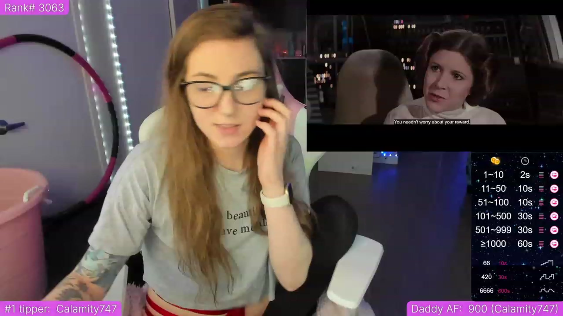 Gallery image thumbnail from TheSharkQueen's myfreecams stream on, 05/05/2023, 03:30 image 11 of 20
