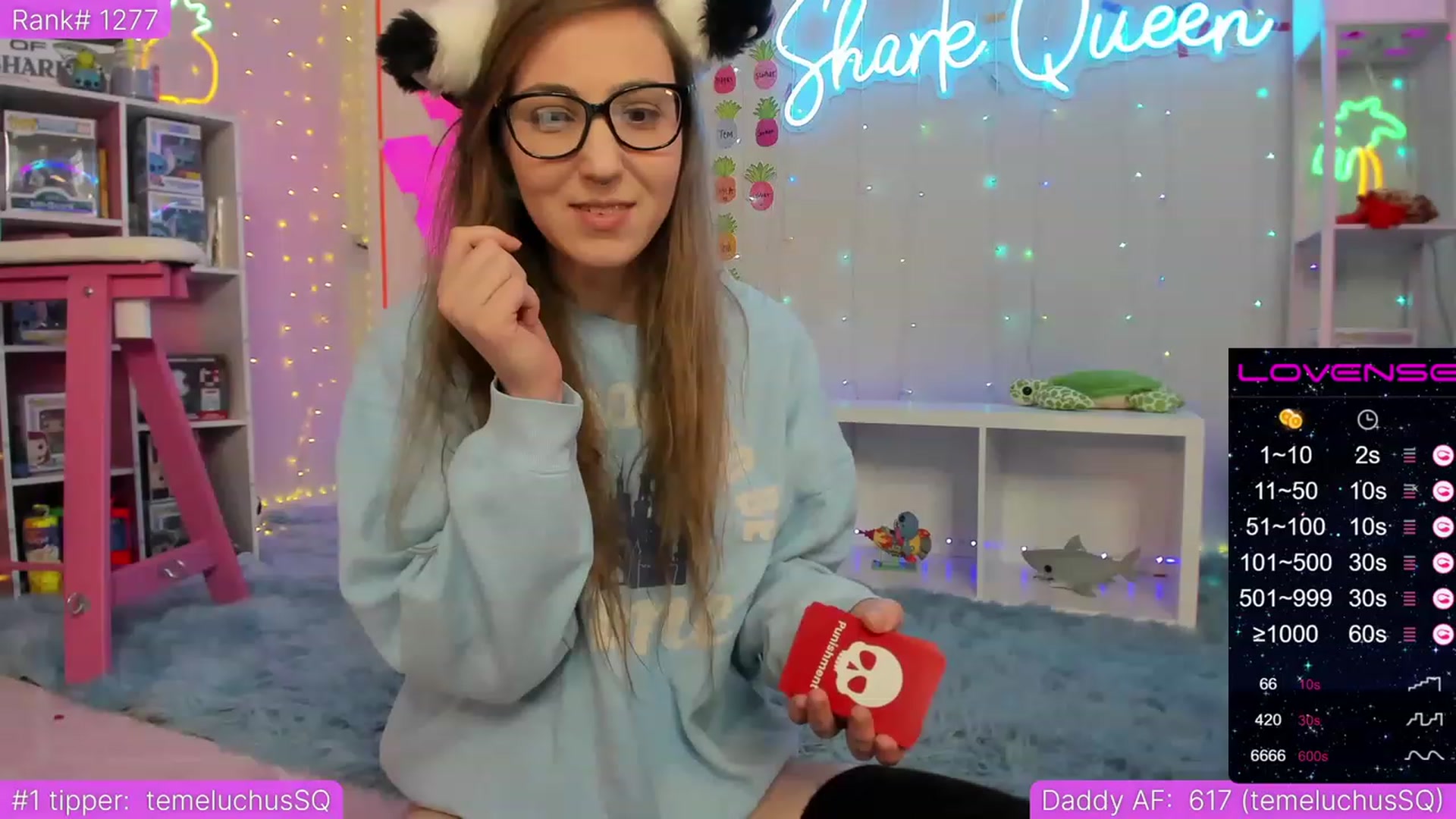 Gallery image thumbnail from TheSharkQueen's myfreecams stream on, 05/11/2023, 04:05 image 16 of 20