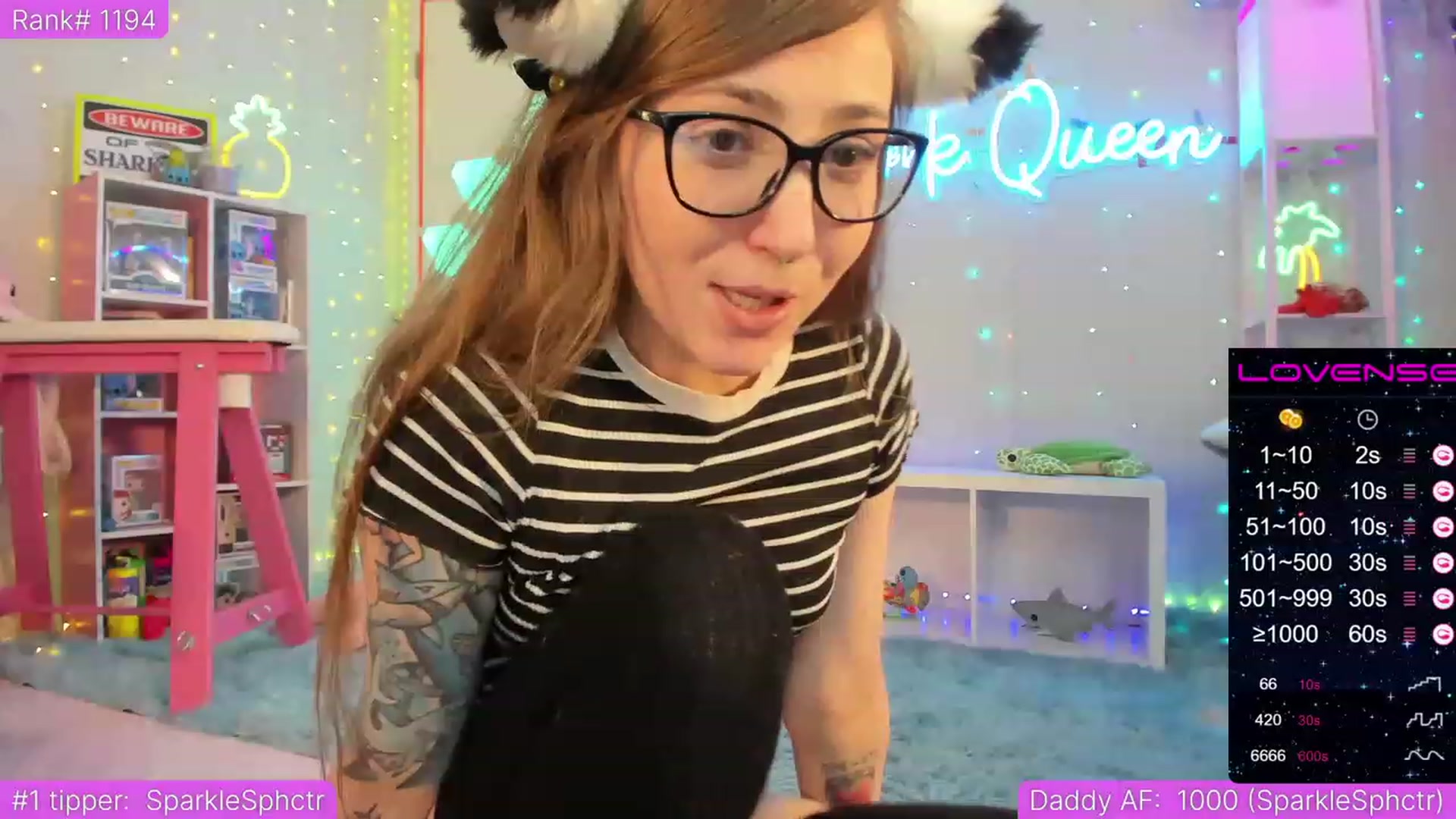 Gallery image thumbnail from TheSharkQueen's myfreecams stream on, 05/11/2023, 06:51 image 12 of 20