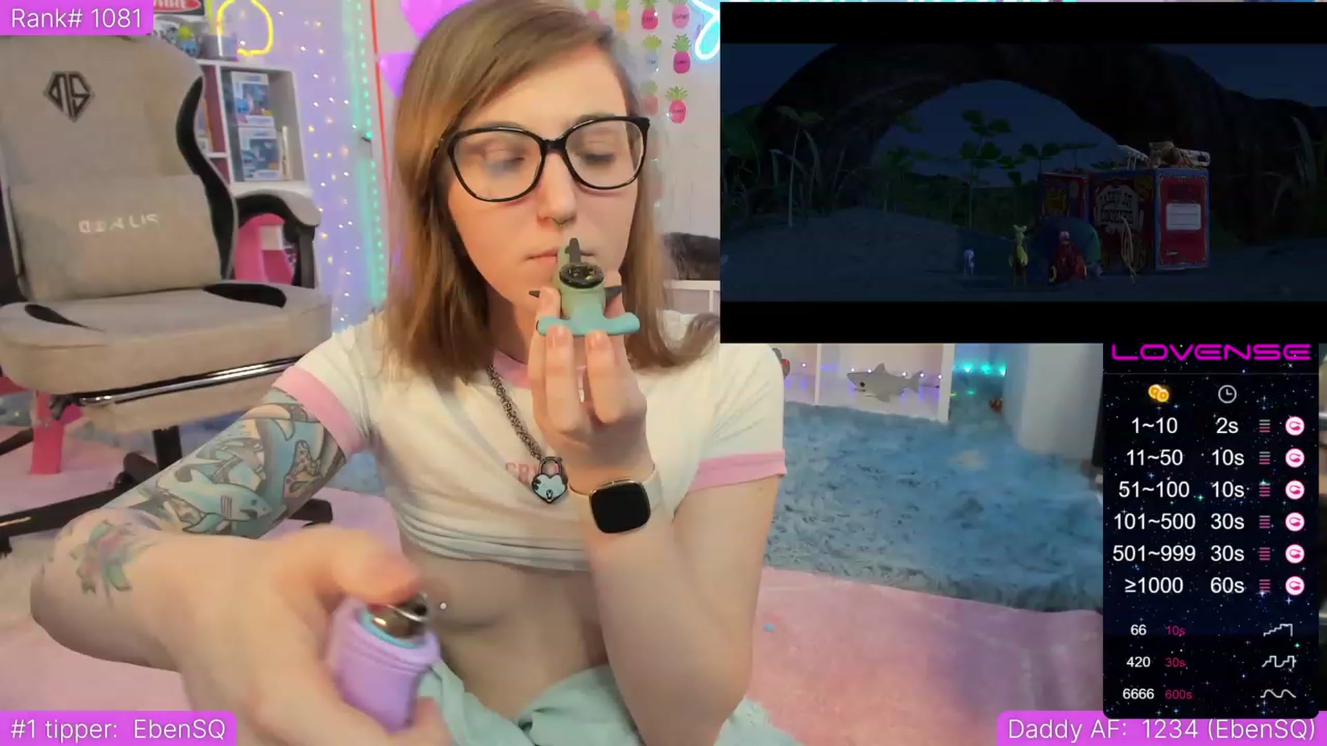Gallery image thumbnail from TheSharkQueen's myfreecams stream on, 05/12/2023, 06:47 image 16 of 20