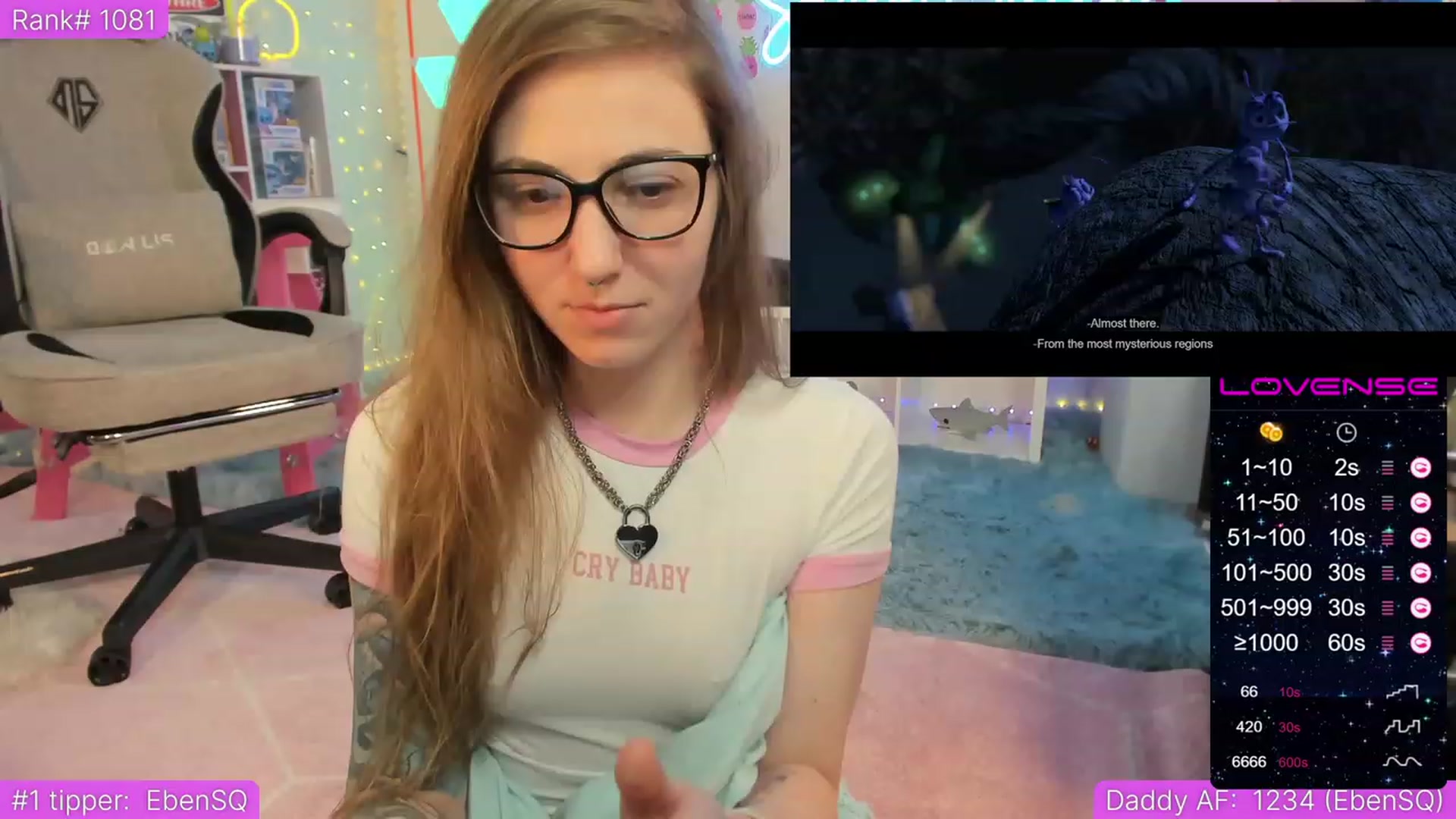 Gallery image thumbnail from TheSharkQueen's myfreecams stream on, 05/12/2023, 06:47 image 18 of 20