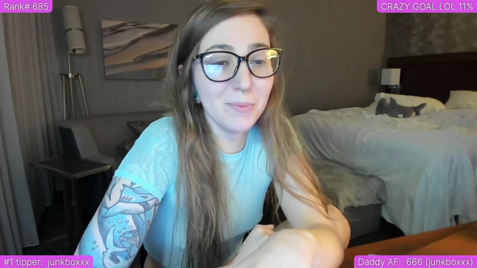 Gallery image thumbnail from TheSharkQueen's myfreecams stream on, 06/13/2023, 05:45 image 14 of 20