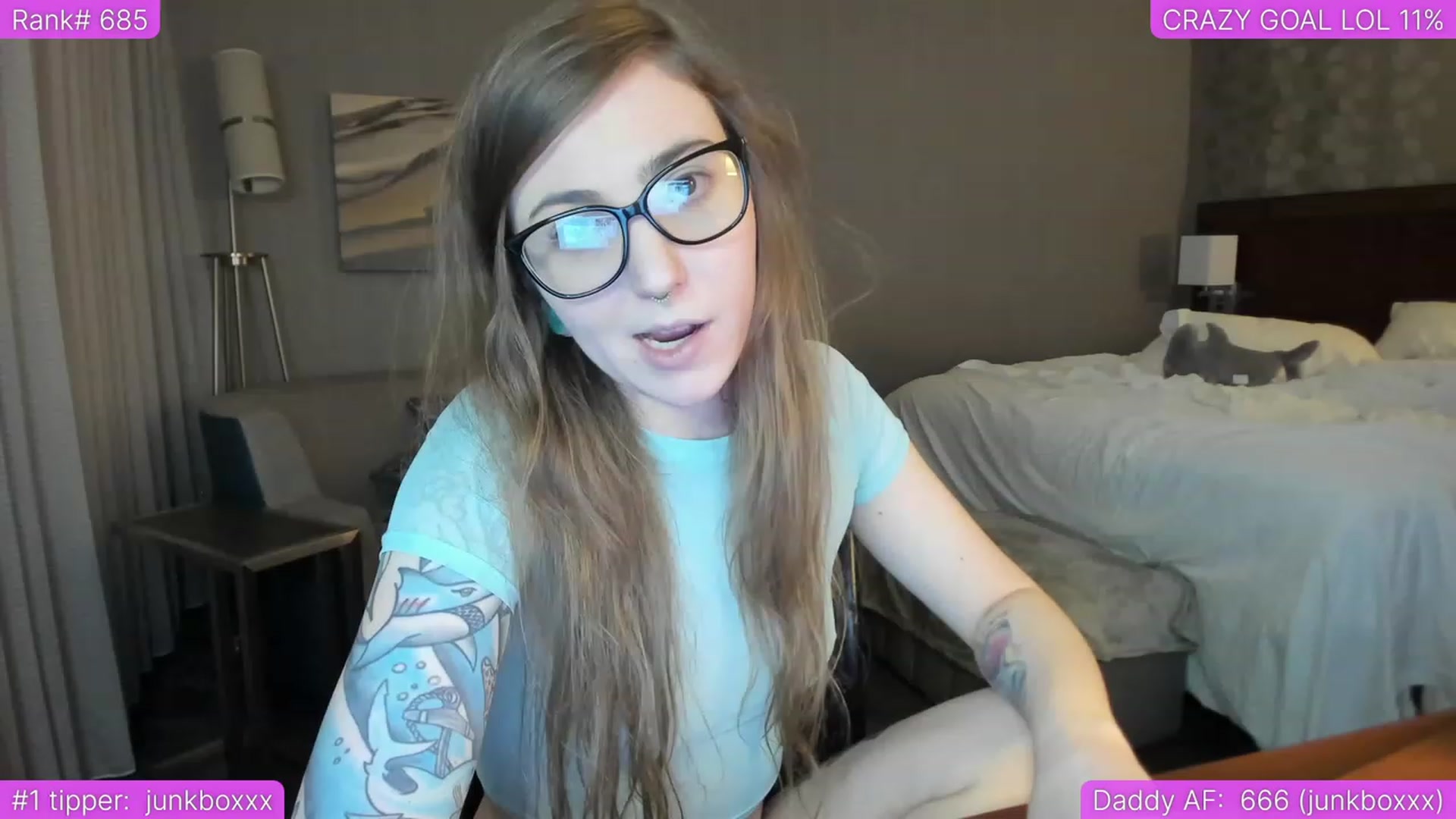 Gallery image thumbnail from TheSharkQueen's myfreecams stream on, 06/13/2023, 05:45 image 10 of 20