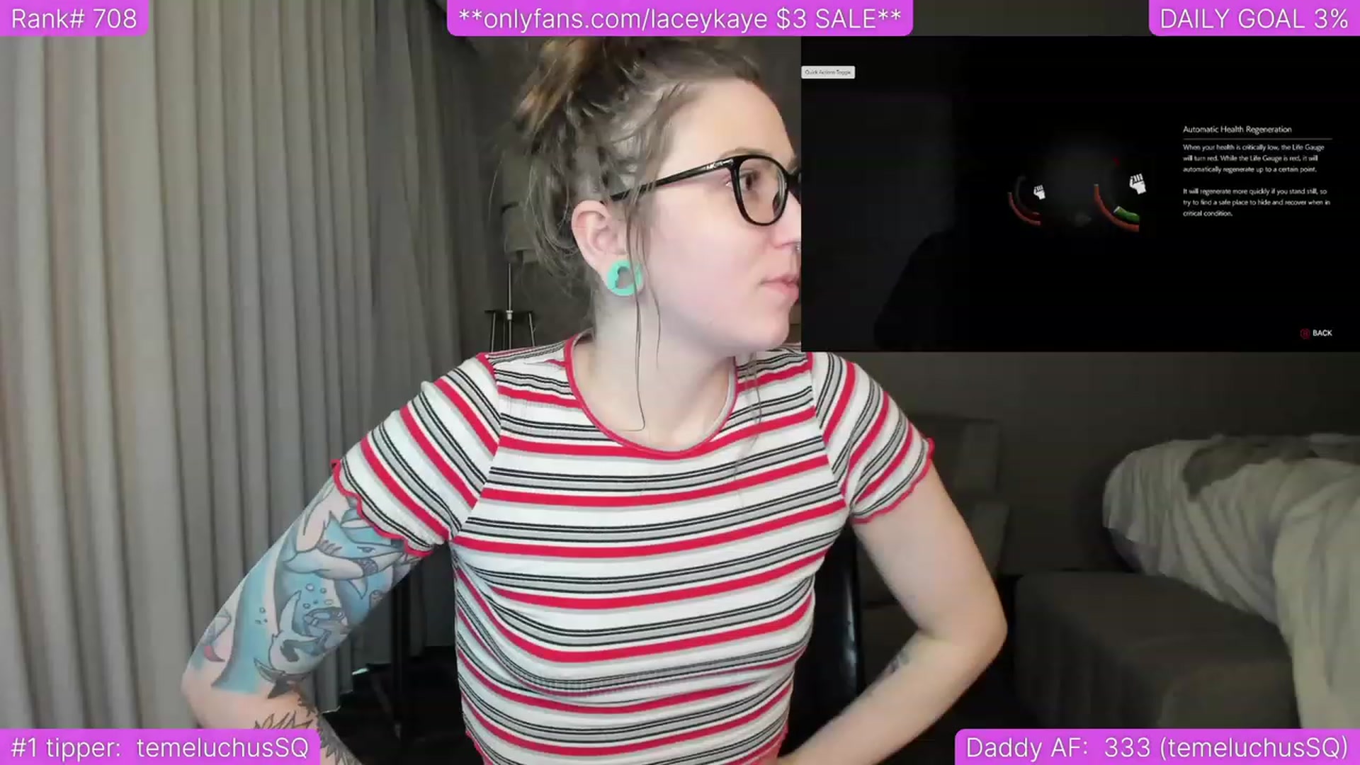 Gallery image thumbnail from TheSharkQueen's myfreecams stream on, 06/16/2023, 01:18 image 12 of 20