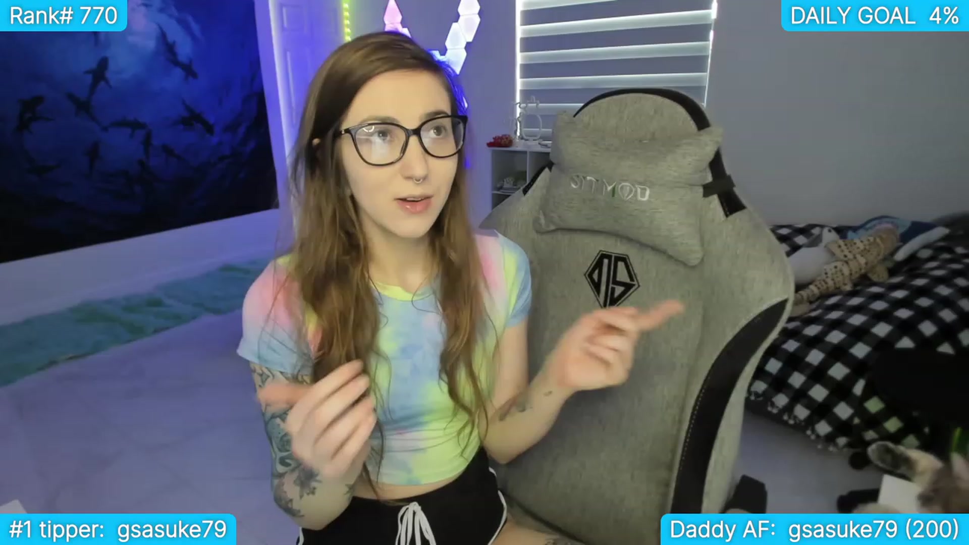 Gallery image thumbnail from TheSharkQueen's myfreecams stream on, 07/29/2023, 20:28 image 2 of 20