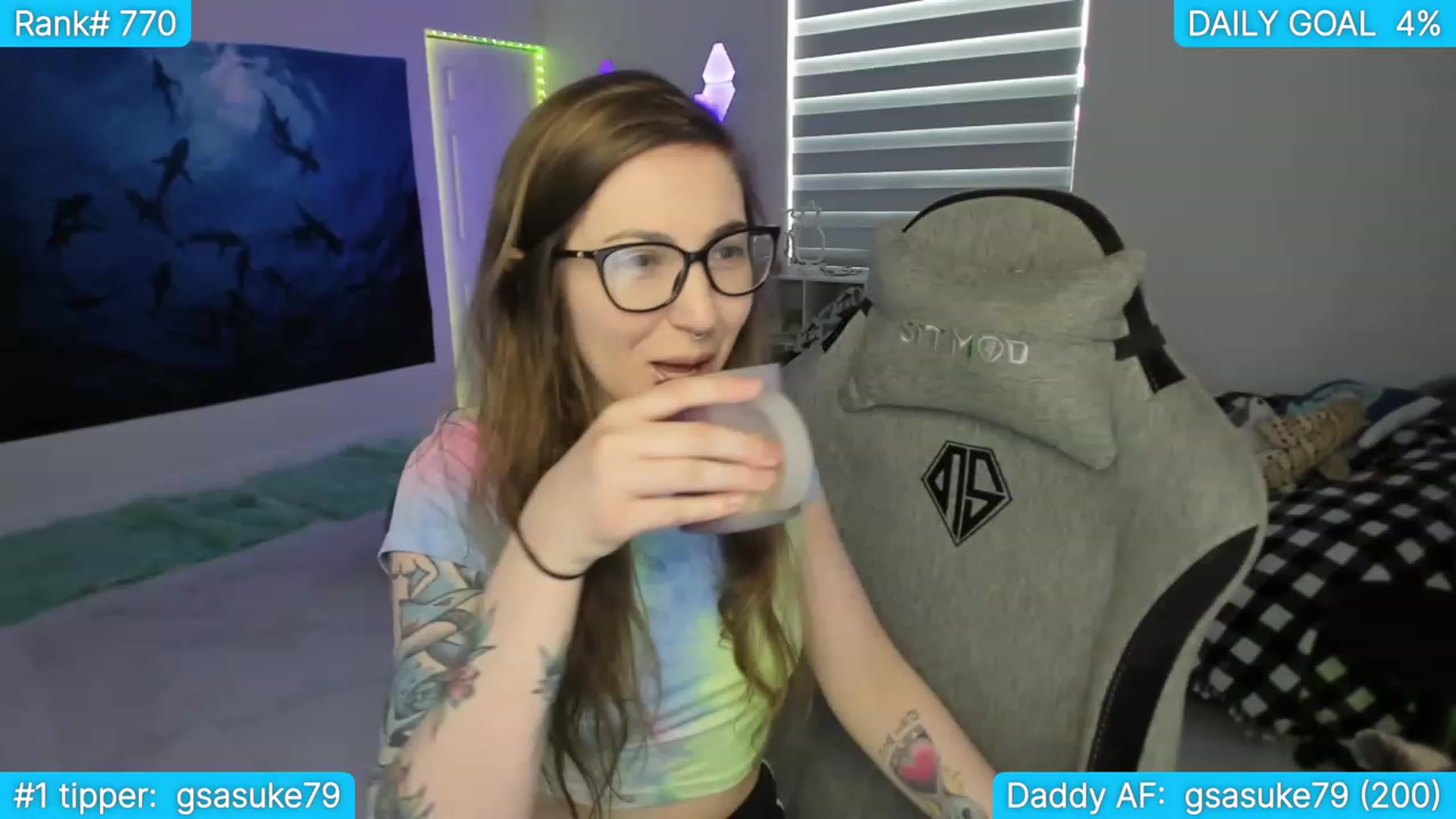 Gallery image thumbnail from TheSharkQueen's myfreecams stream on, 07/29/2023, 20:28 image 3 of 20