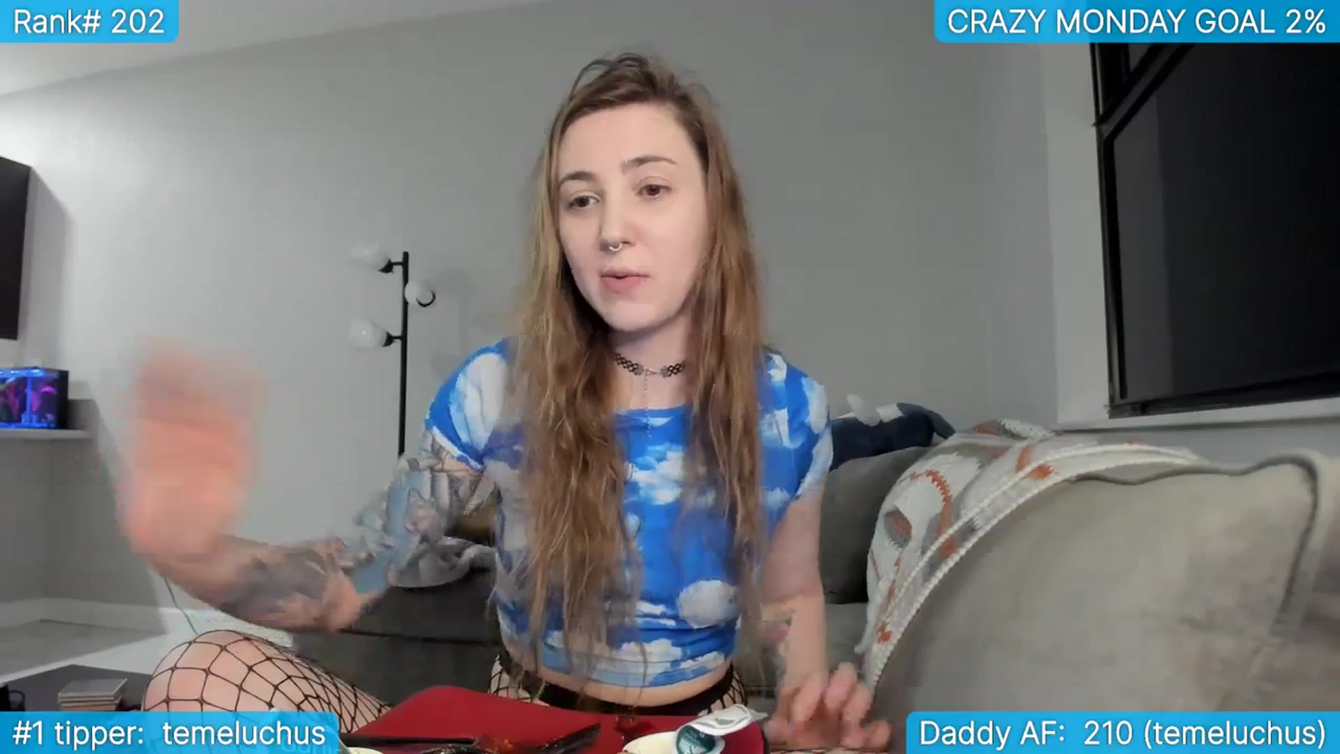 Gallery image thumbnail from TheSharkQueen's myfreecams stream on, 09/19/2023, 07:35 image 5 of 20