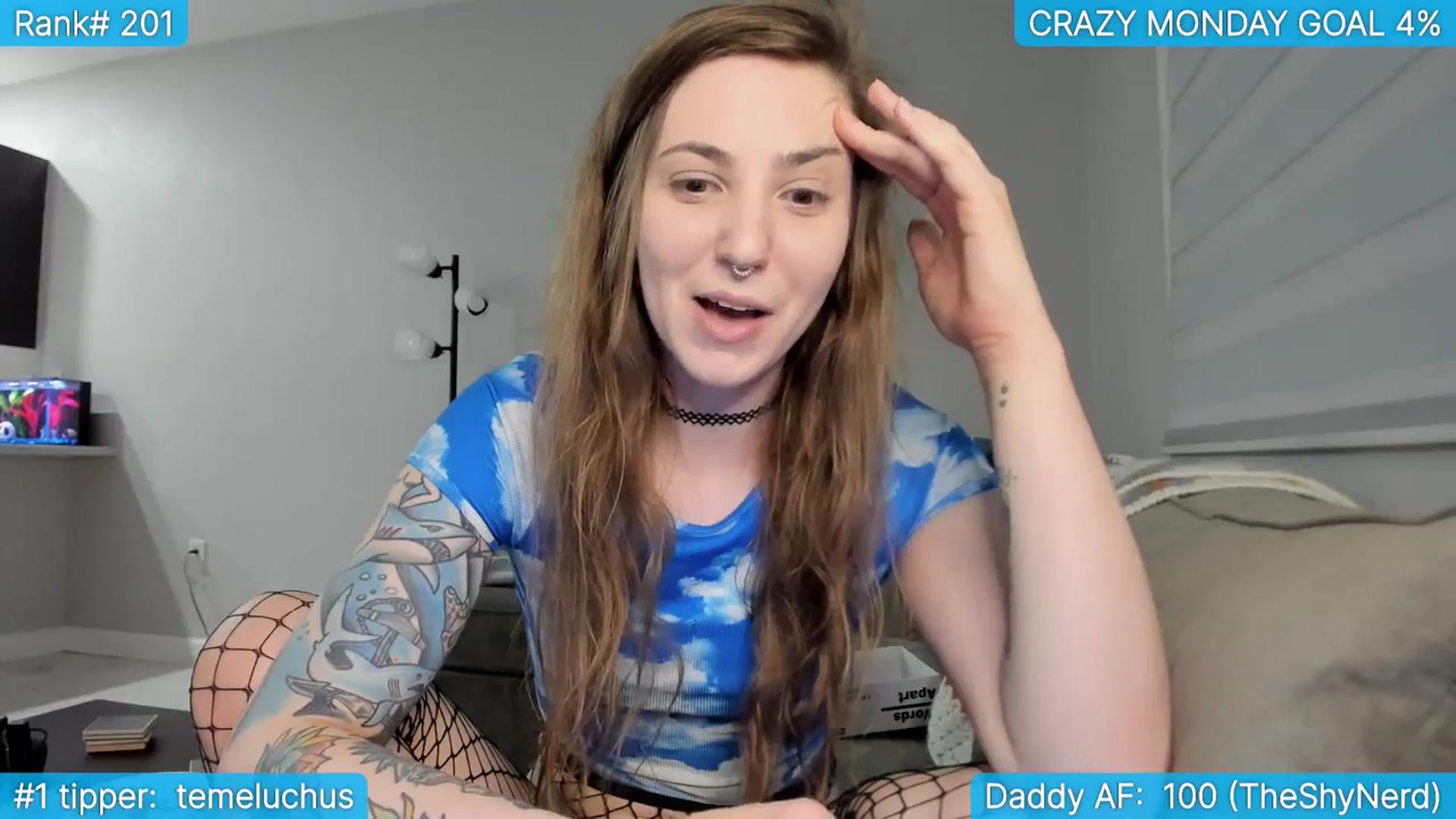 Gallery image thumbnail from TheSharkQueen's myfreecams stream on, 09/19/2023, 07:34 image 20 of 20