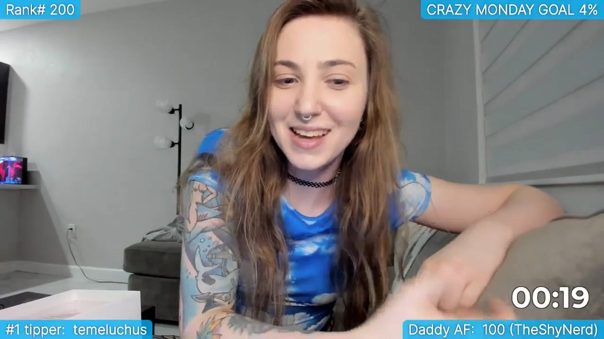 Gallery image thumbnail from TheSharkQueen's myfreecams stream on, 09/19/2023, 07:34 image 2 of 20