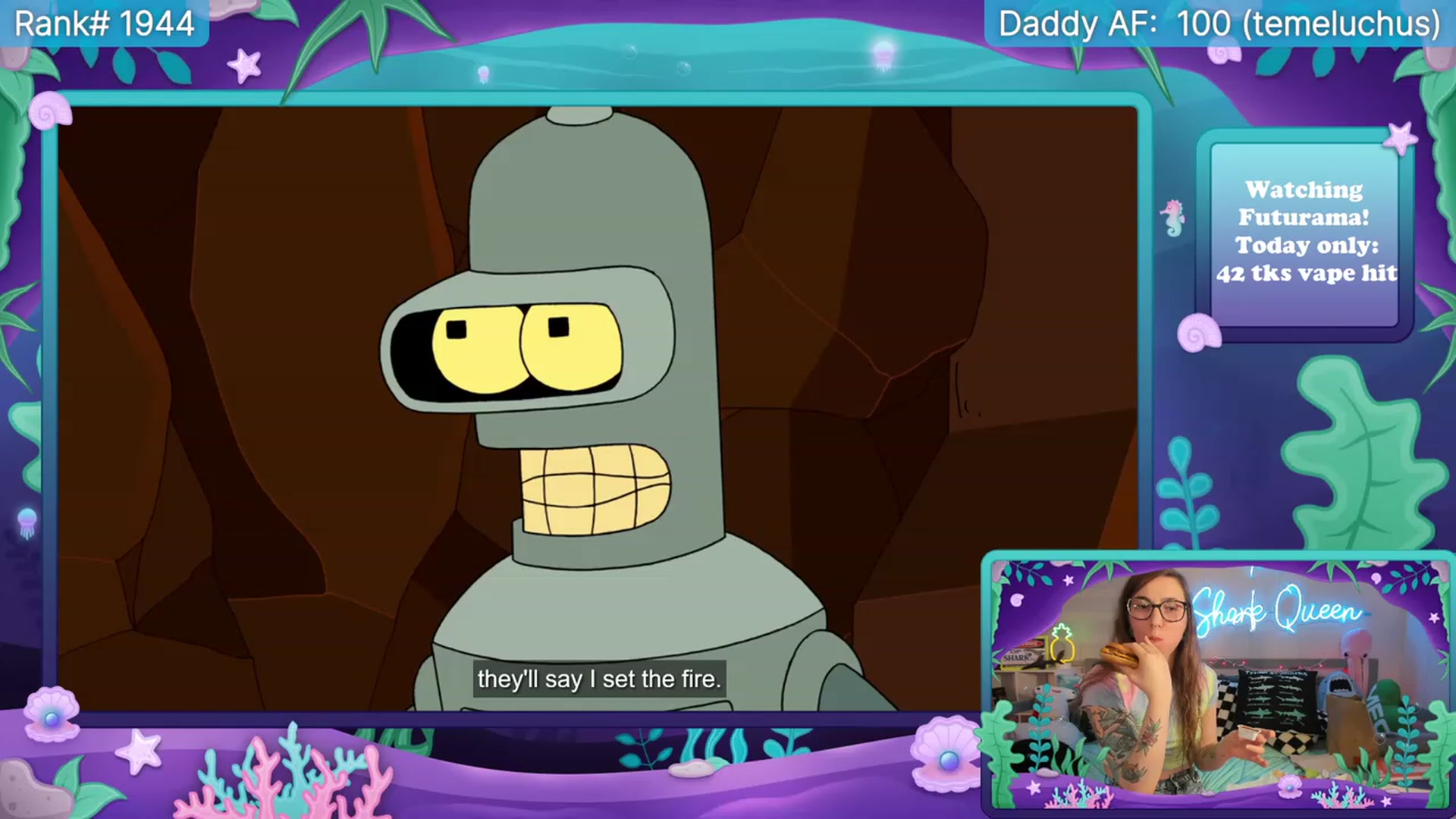 Gallery image thumbnail from TheSharkQueen's myfreecams stream on, 10/06/2023, 02:45 image 10 of 20