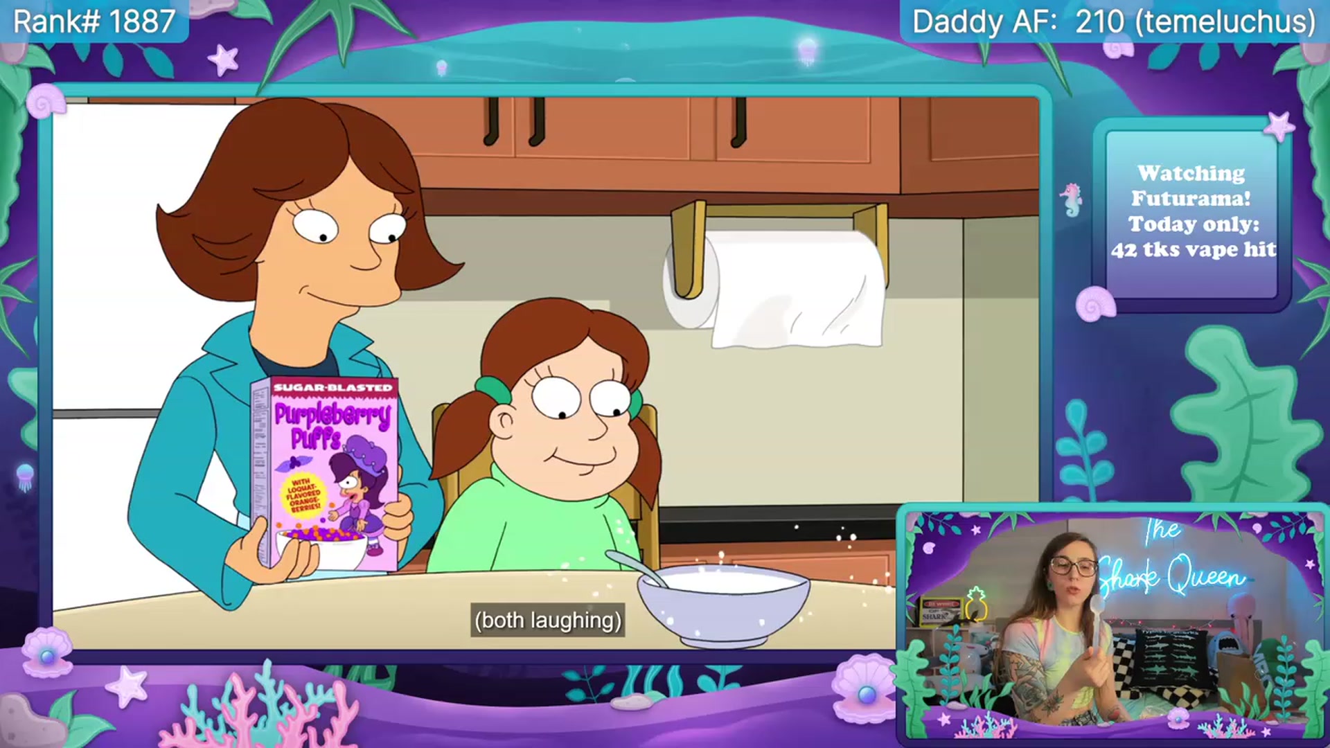 Gallery image thumbnail from TheSharkQueen's myfreecams stream on, 10/06/2023, 02:45 image 16 of 20