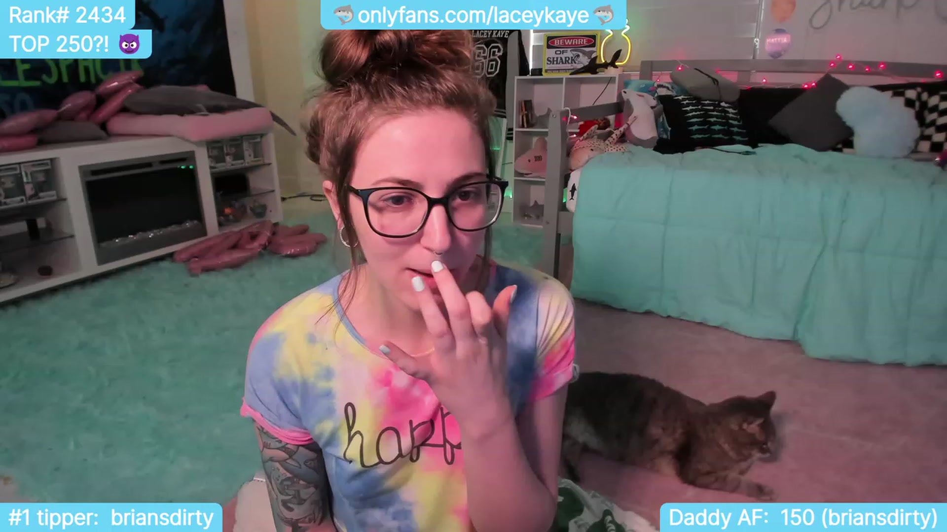 Gallery image thumbnail from TheSharkQueen's myfreecams stream on, 10/07/2023, 21:59 image 20 of 20