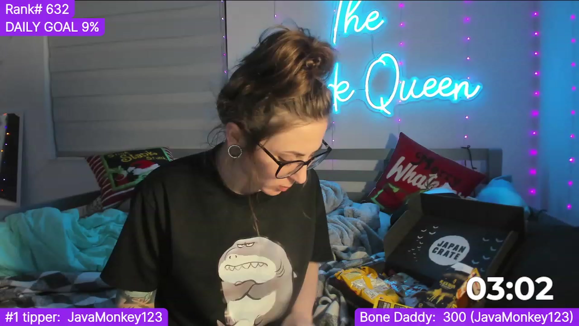 Gallery image thumbnail from TheSharkQueen's myfreecams stream on, 12/27/2023, 05:21 image 20 of 20