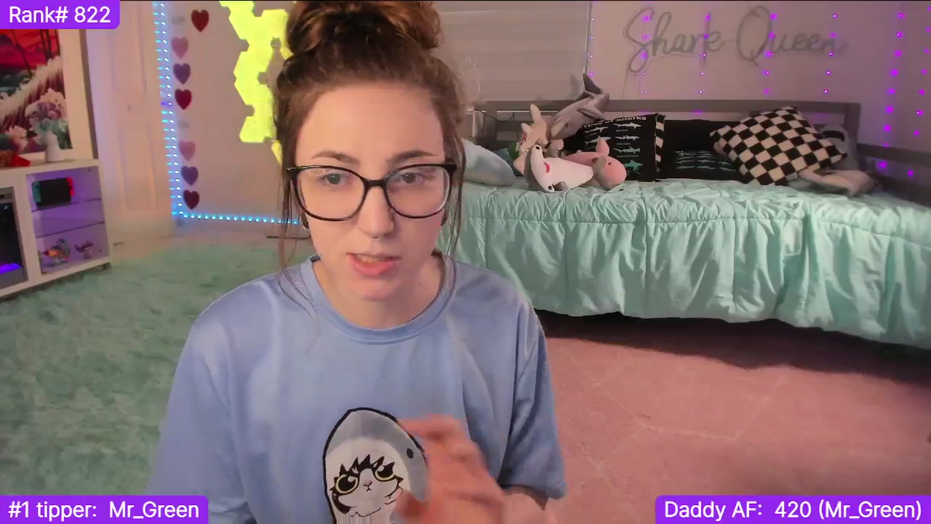 Gallery image thumbnail from TheSharkQueen's myfreecams stream on, 02/03/2024, 20:20 image 11 of 20