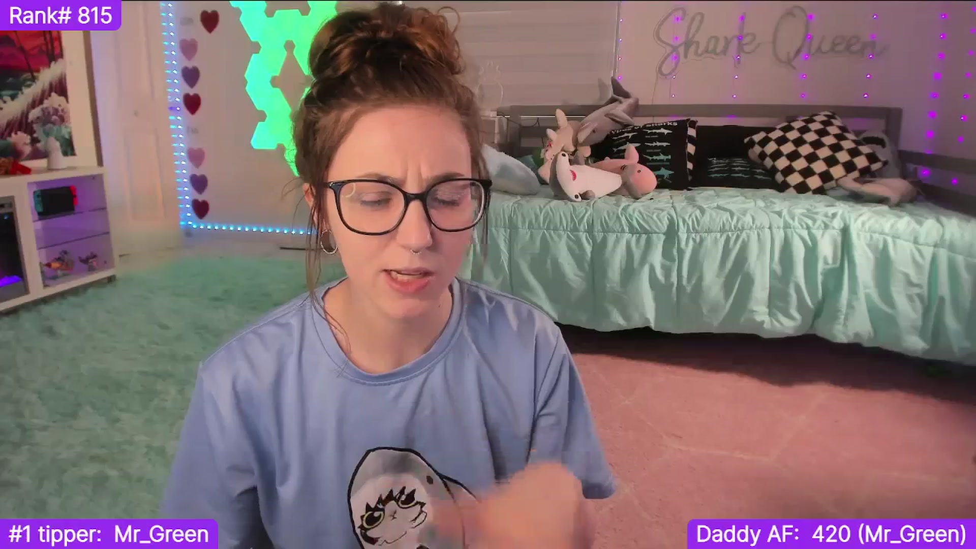Gallery image thumbnail from TheSharkQueen's myfreecams stream on, 02/03/2024, 20:20 image 20 of 20