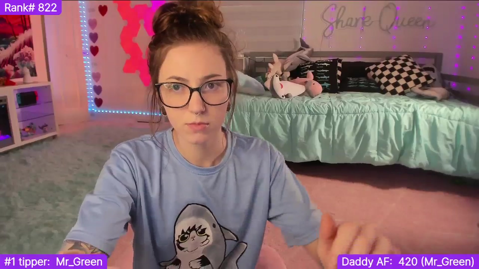 Gallery image thumbnail from TheSharkQueen's myfreecams stream on, 02/03/2024, 20:20 image 10 of 20