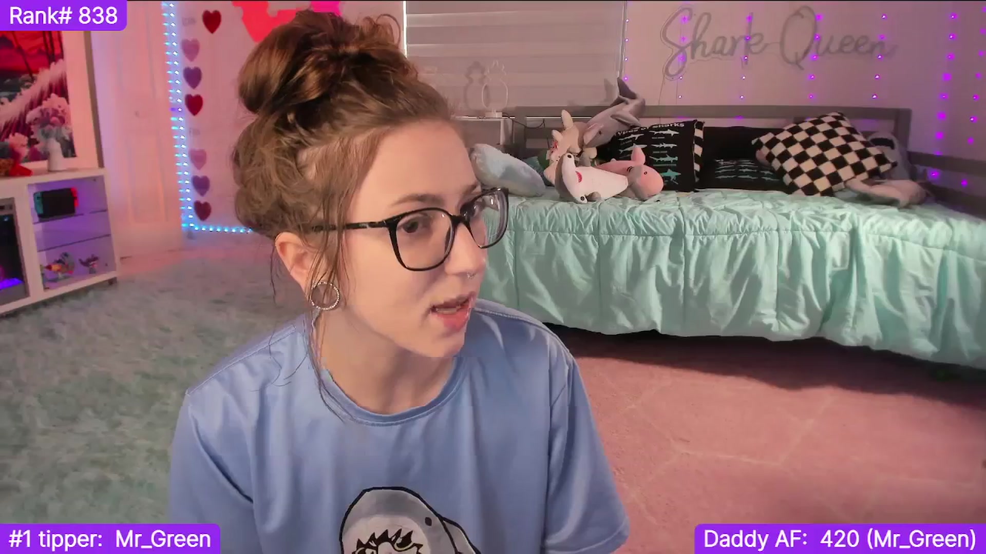 Gallery image thumbnail from TheSharkQueen's myfreecams stream on, 02/03/2024, 20:20 image 6 of 20