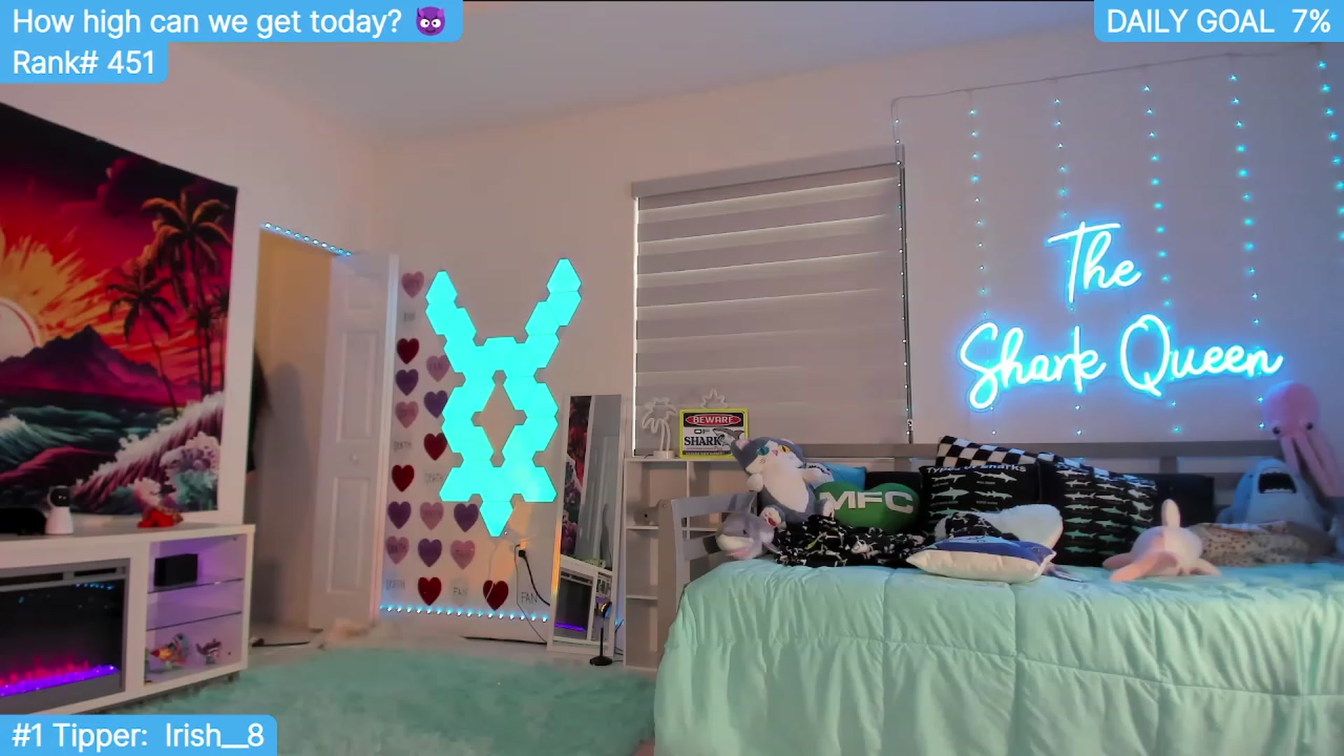 Gallery image thumbnail from TheSharkQueen's myfreecams stream on, 02/10/2024, 21:51 image 8 of 20