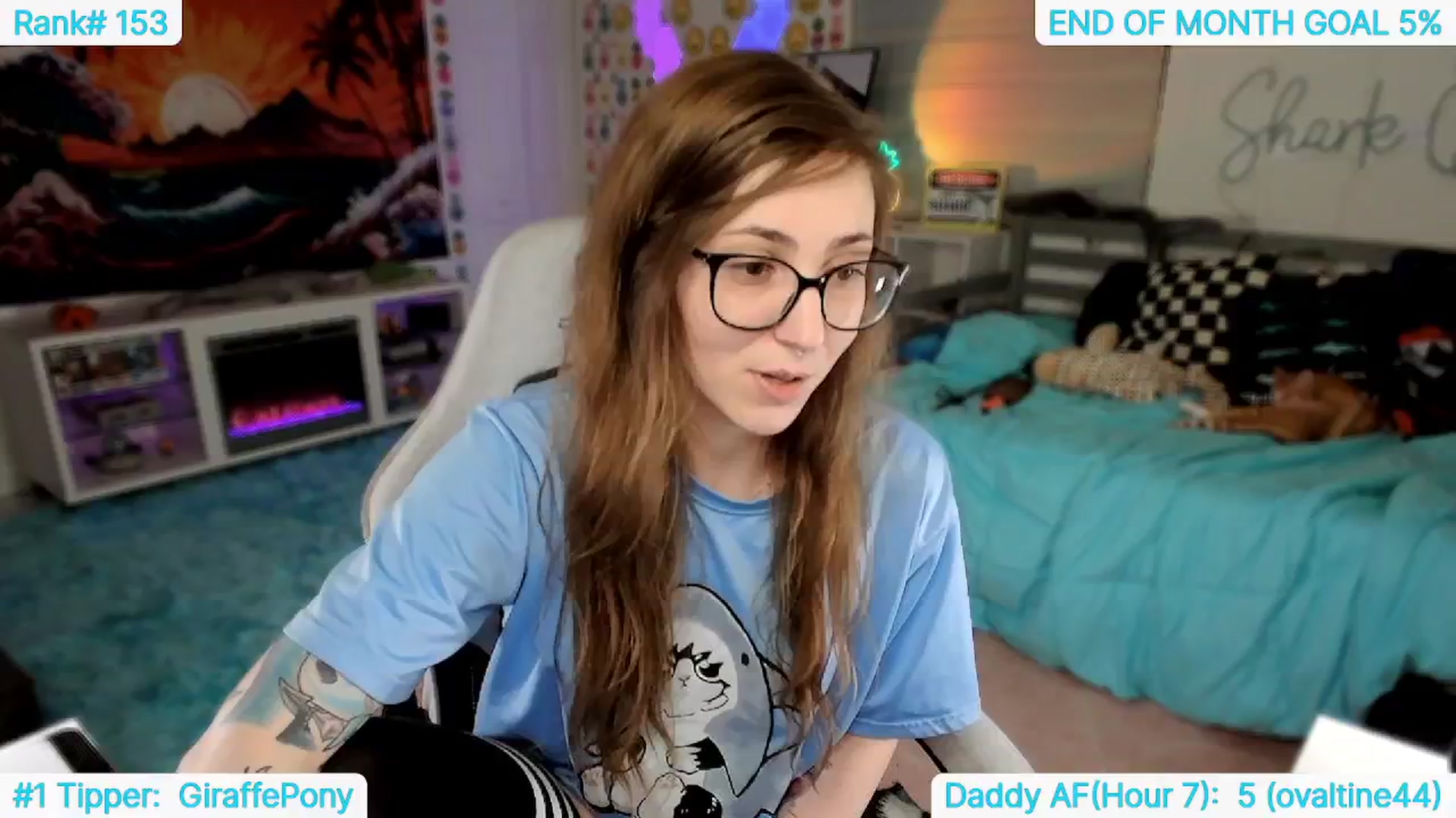 Gallery image thumbnail from TheSharkQueen's myfreecams stream on, 05/01/2024, 03:20 image 8 of 20