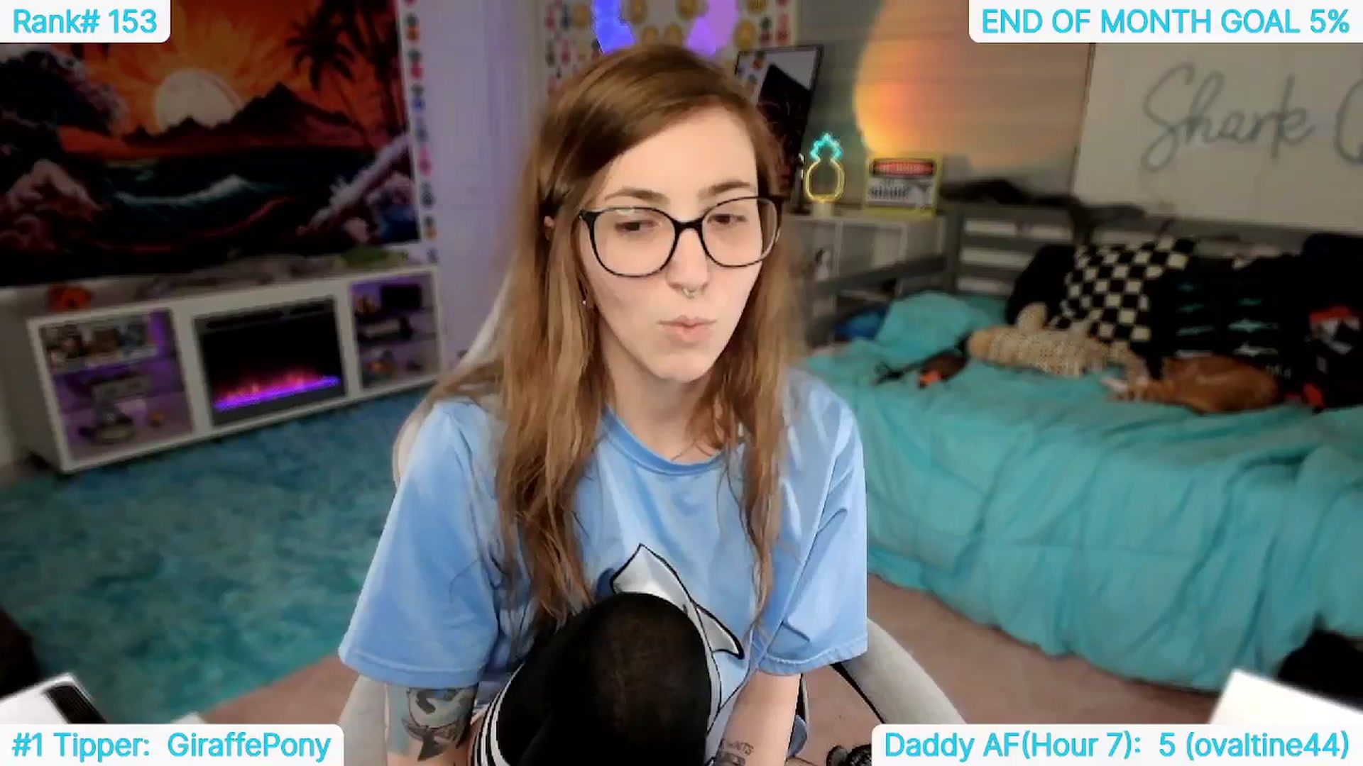 Gallery image thumbnail from TheSharkQueen's myfreecams stream on, 05/01/2024, 03:20 image 16 of 20