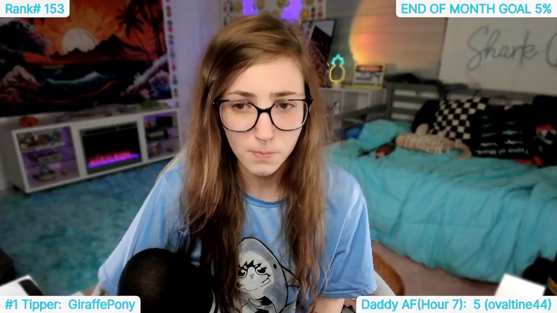 Gallery image thumbnail from TheSharkQueen's myfreecams stream on, 05/01/2024, 03:20 image 5 of 20