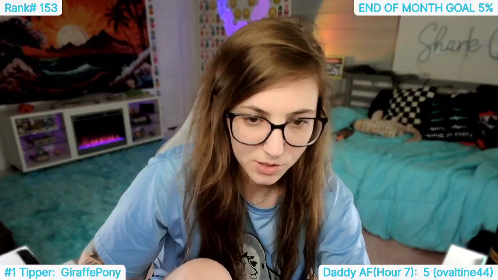 Gallery image thumbnail from TheSharkQueen's myfreecams stream on, 05/01/2024, 03:20 image 2 of 20