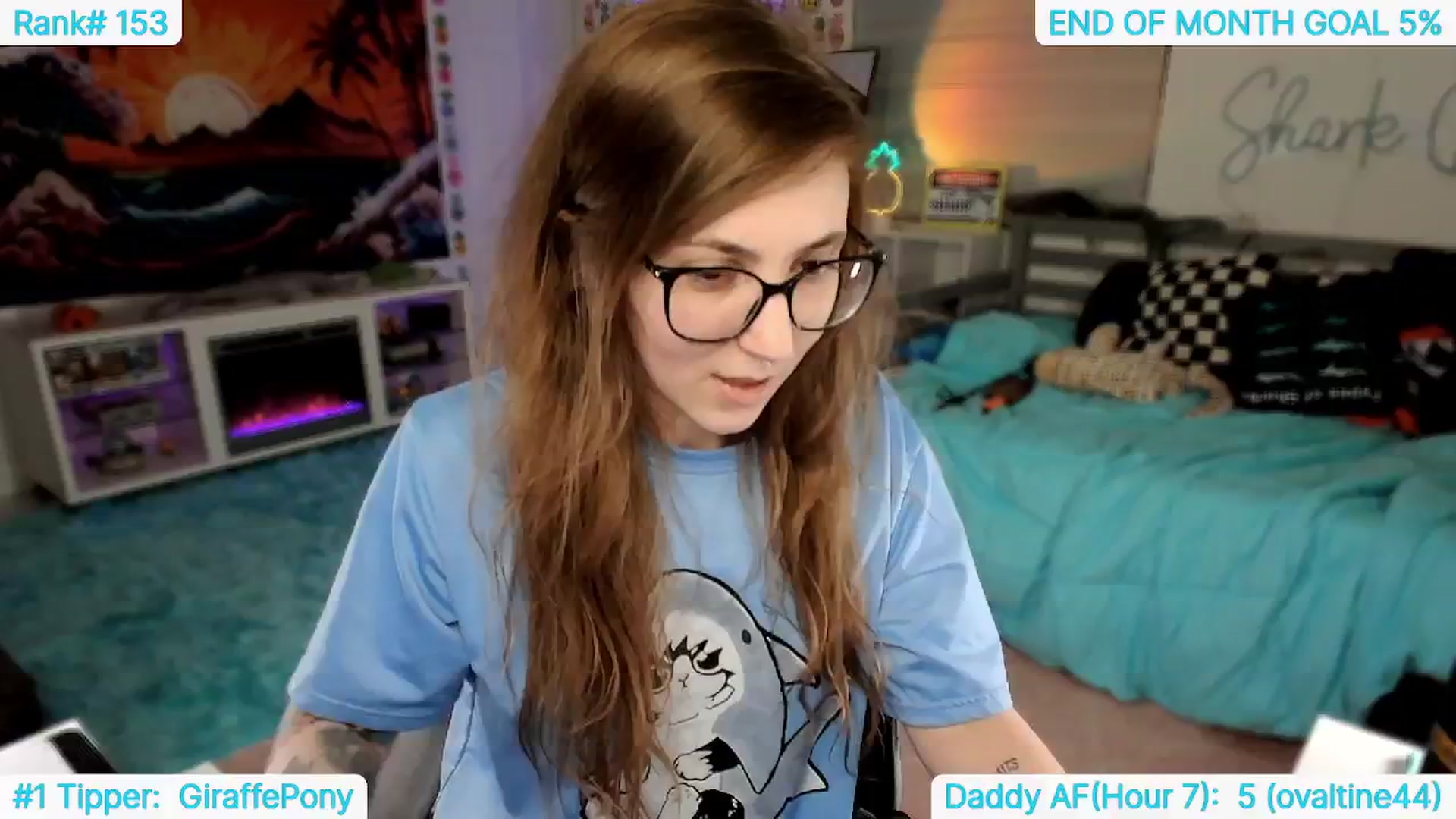 Gallery image thumbnail from TheSharkQueen's myfreecams stream on, 05/01/2024, 03:20 image 3 of 20