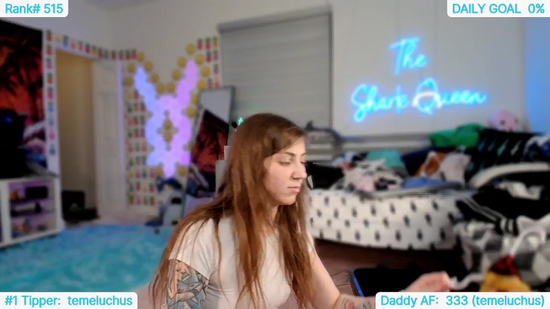 Gallery image thumbnail from TheSharkQueen's myfreecams stream on, 05/02/2024, 05:39 image 14 of 20