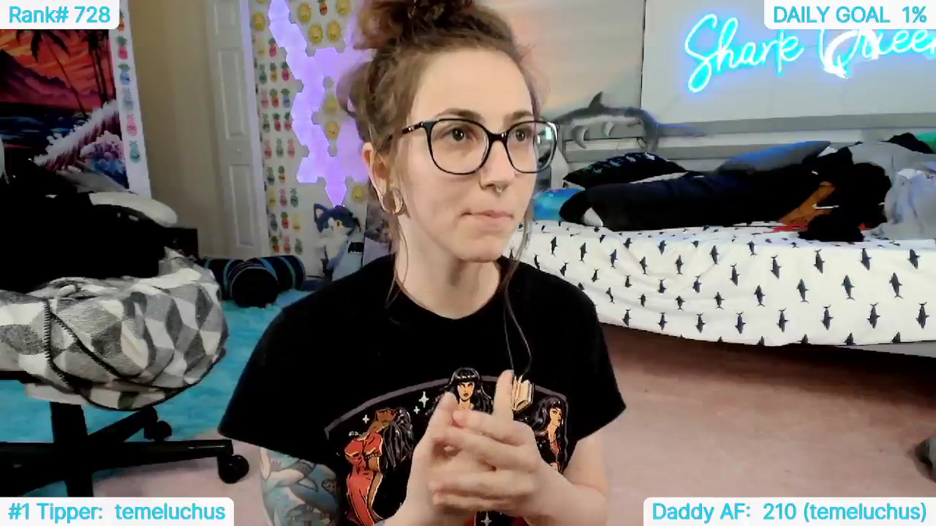 Gallery image thumbnail from TheSharkQueen's myfreecams stream on, 05/02/2024, 23:12 image 17 of 20