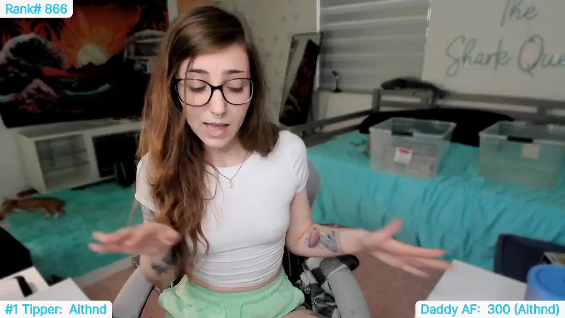 Gallery image thumbnail from TheSharkQueen's myfreecams stream on, 05/09/2024, 23:08 image 14 of 20