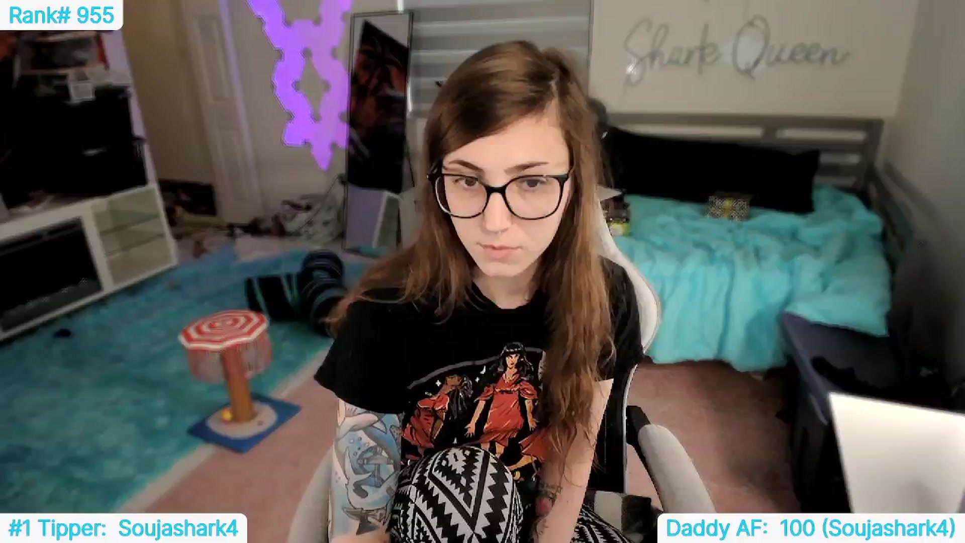 Gallery image thumbnail from TheSharkQueen's myfreecams stream on, 05/10/2024, 20:46 image 18 of 20