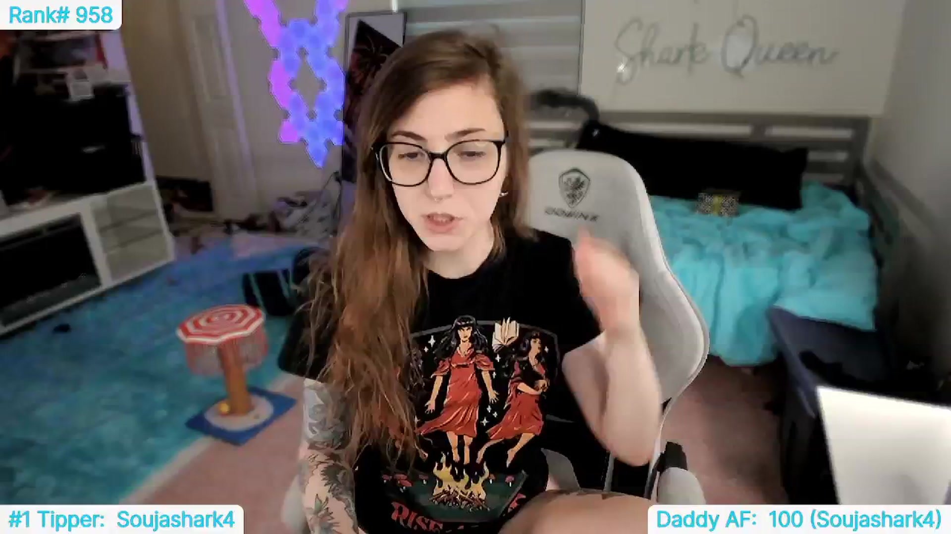 Gallery image thumbnail from TheSharkQueen's myfreecams stream on, 05/10/2024, 20:46 image 16 of 20