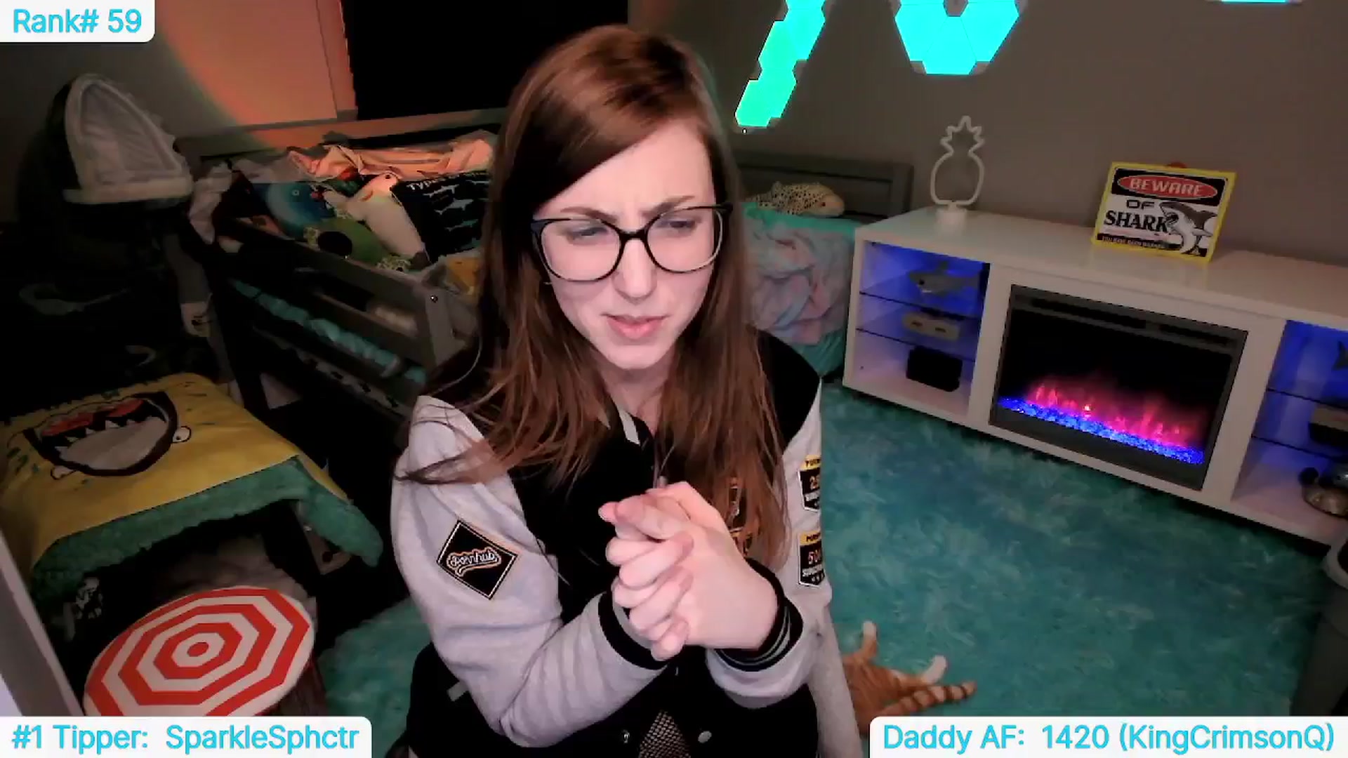Gallery image thumbnail from TheSharkQueen's myfreecams stream on, 06/01/2024, 09:36 image 7 of 20
