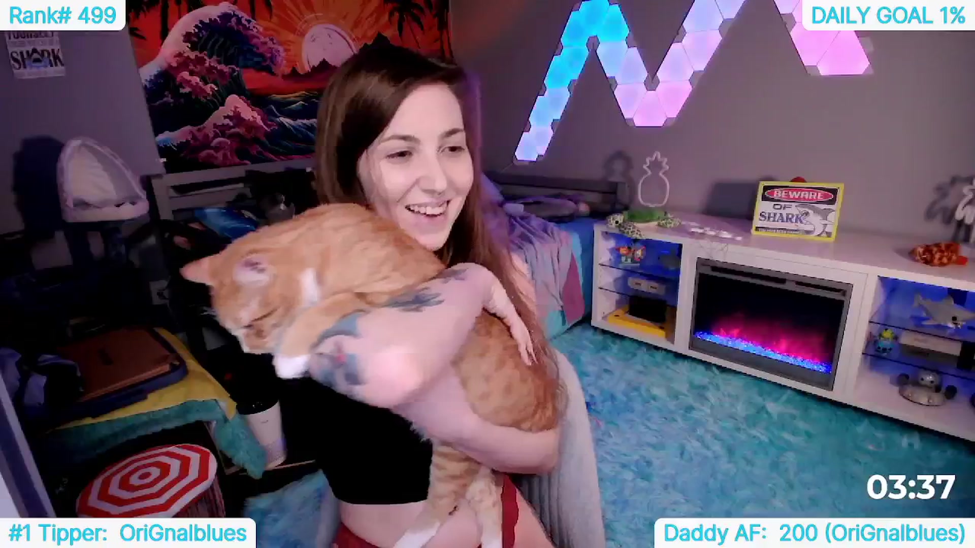 Gallery image thumbnail from TheSharkQueen's myfreecams stream on, 06/06/2024, 04:23 image 9 of 20
