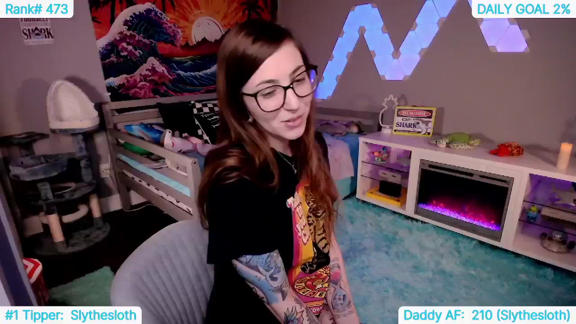 Gallery image thumbnail from TheSharkQueen's myfreecams stream on, 06/08/2024, 20:06 image 2 of 20
