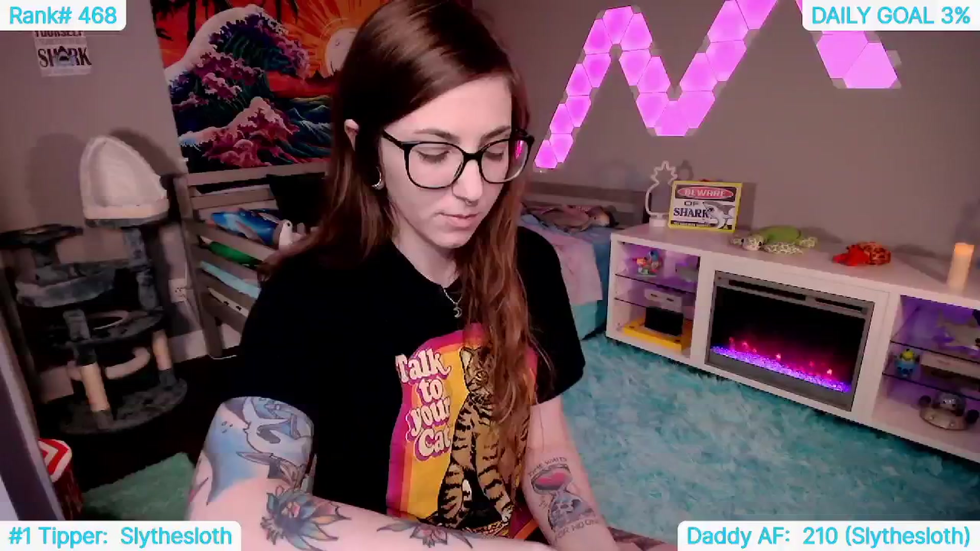 Gallery image thumbnail from TheSharkQueen's myfreecams stream on, 06/08/2024, 20:06 image 6 of 20