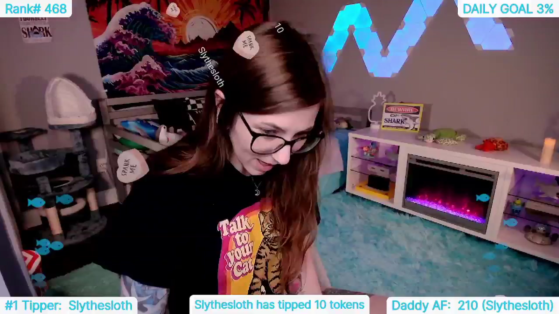 Gallery image thumbnail from TheSharkQueen's myfreecams stream on, 06/08/2024, 20:06 image 7 of 20